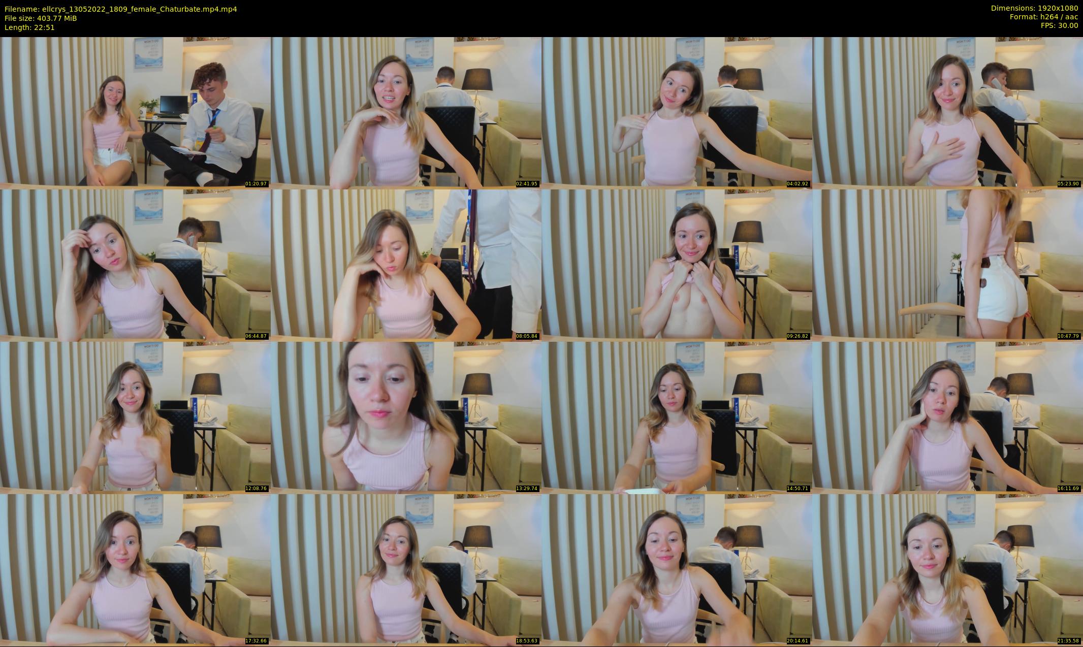 ellcrys — 23 minute Chaturbate couple cam show recording, 1080p, May 13, 2022