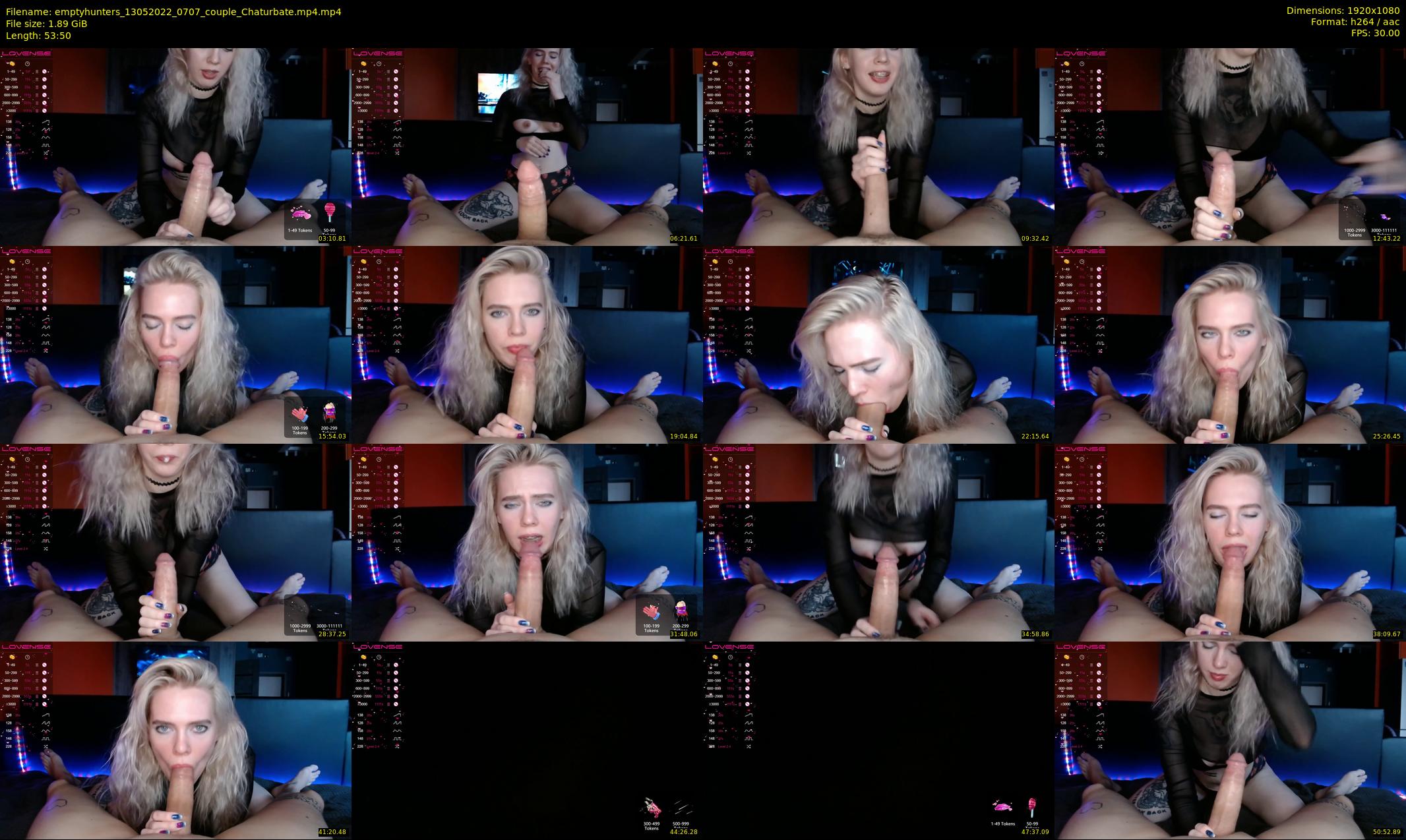 emptyhunters — 54 minute Chaturbate couple cam show recording, 1080p, May 13, 2022