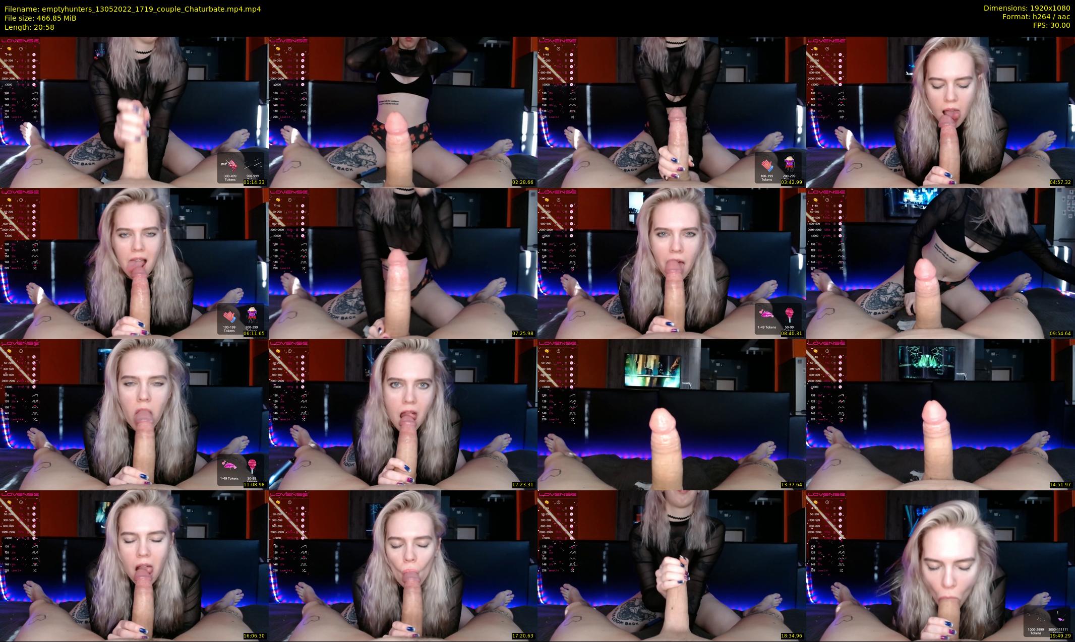 emptyhunters — 21 minute Chaturbate couple cam show recording, 1080p, May 13, 2022