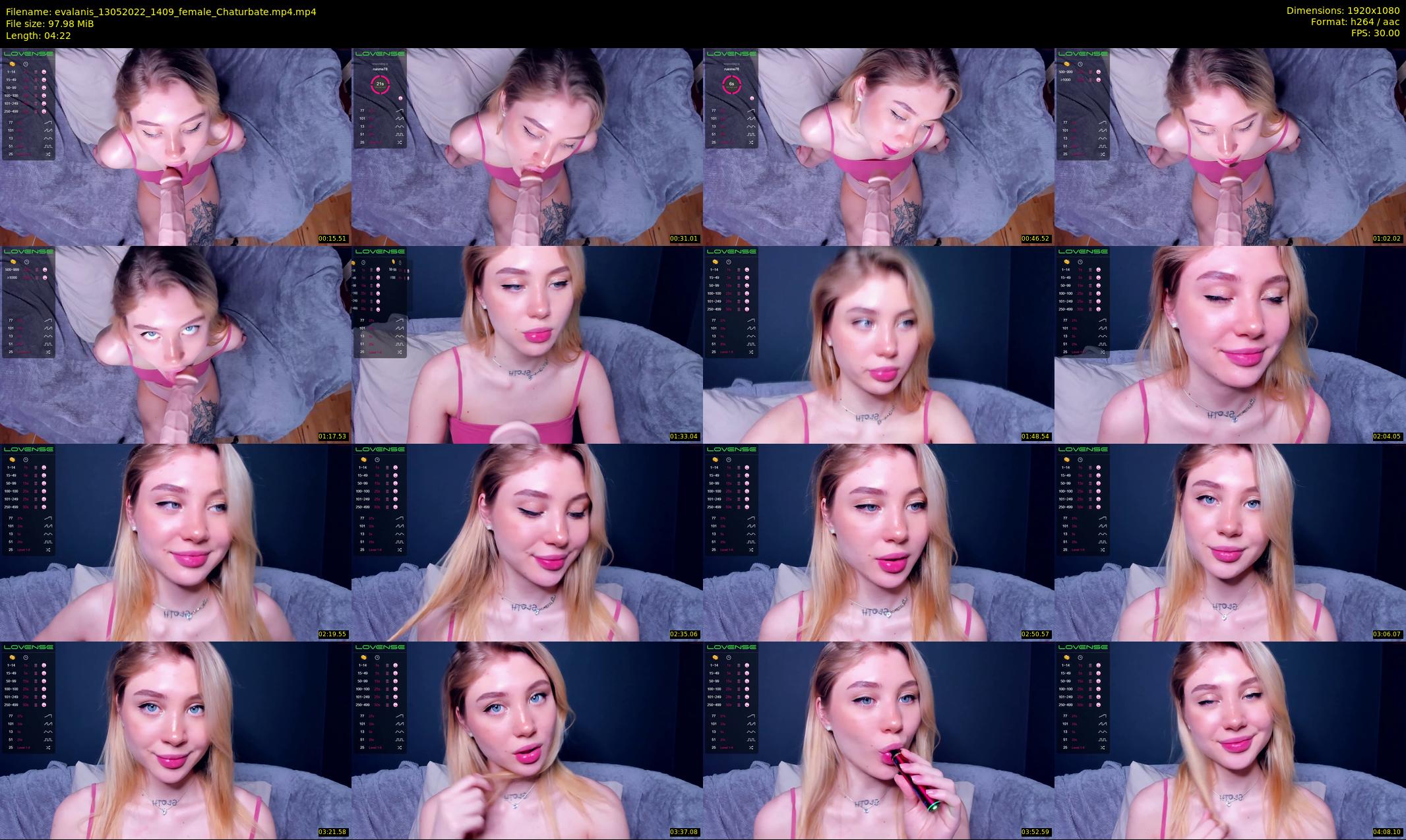 evalanis — 5 minute Chaturbate couple cam show recording, 1080p, May 13, 2022