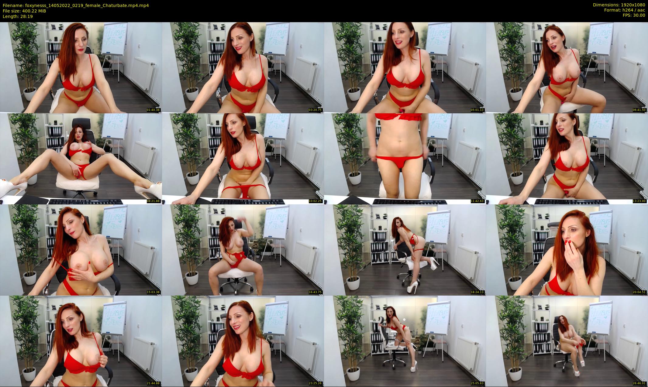 foxynesss — 29 minute Chaturbate female cam show recording, 1080p, May 14, 2022