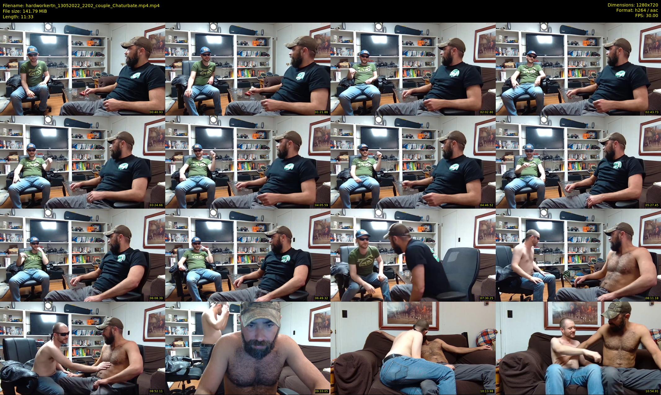 hardworkertn — 12 minute Chaturbate male cam show recording, 720p, May 13, 2022