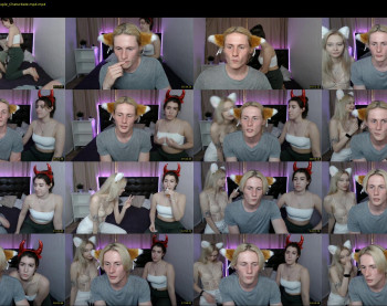 hizgi — 22 minute Chaturbate couple cam show recording, 1080p, May 13, 2022