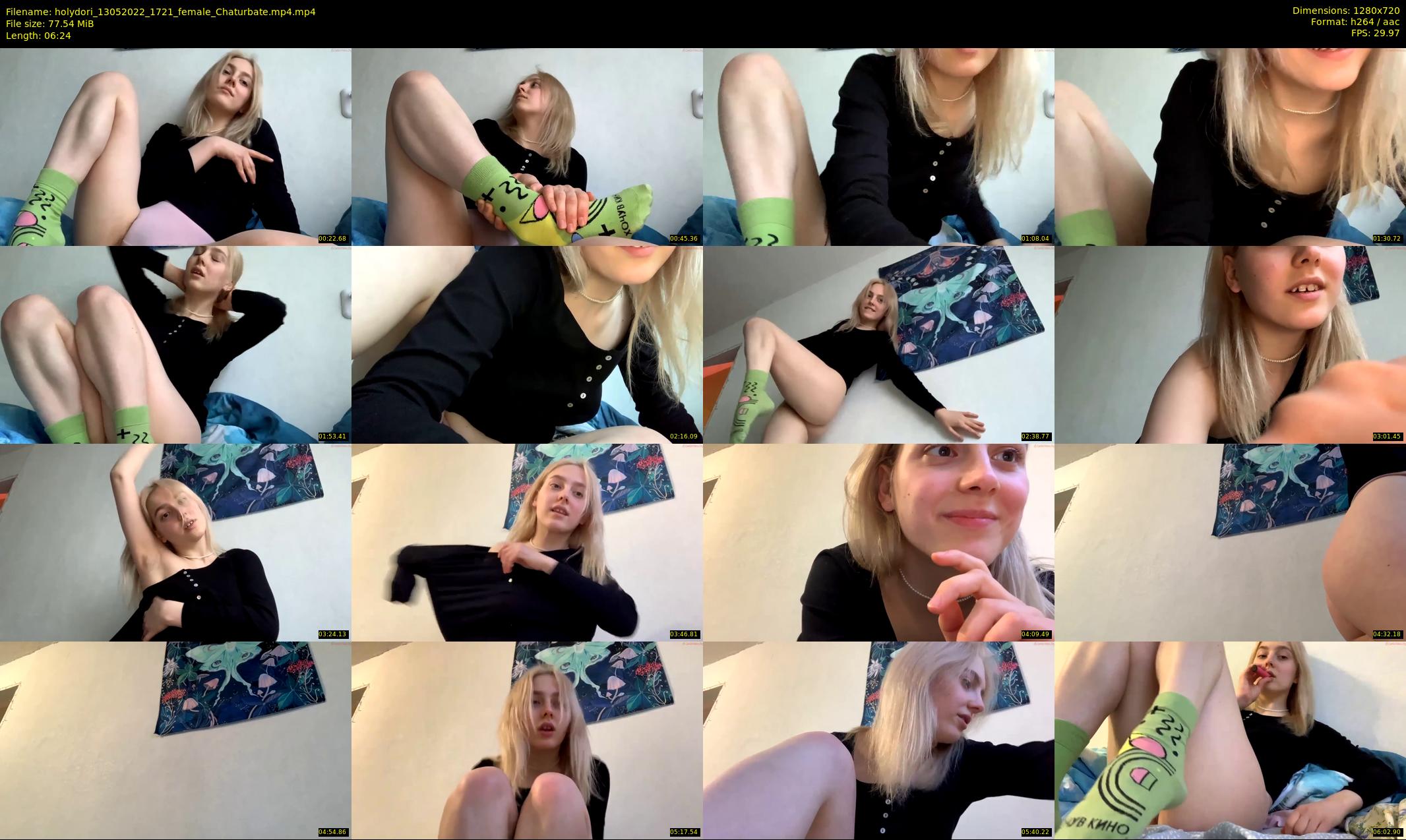 holydori — 7 minute Chaturbate female cam show recording, 720p, May 13, 2022