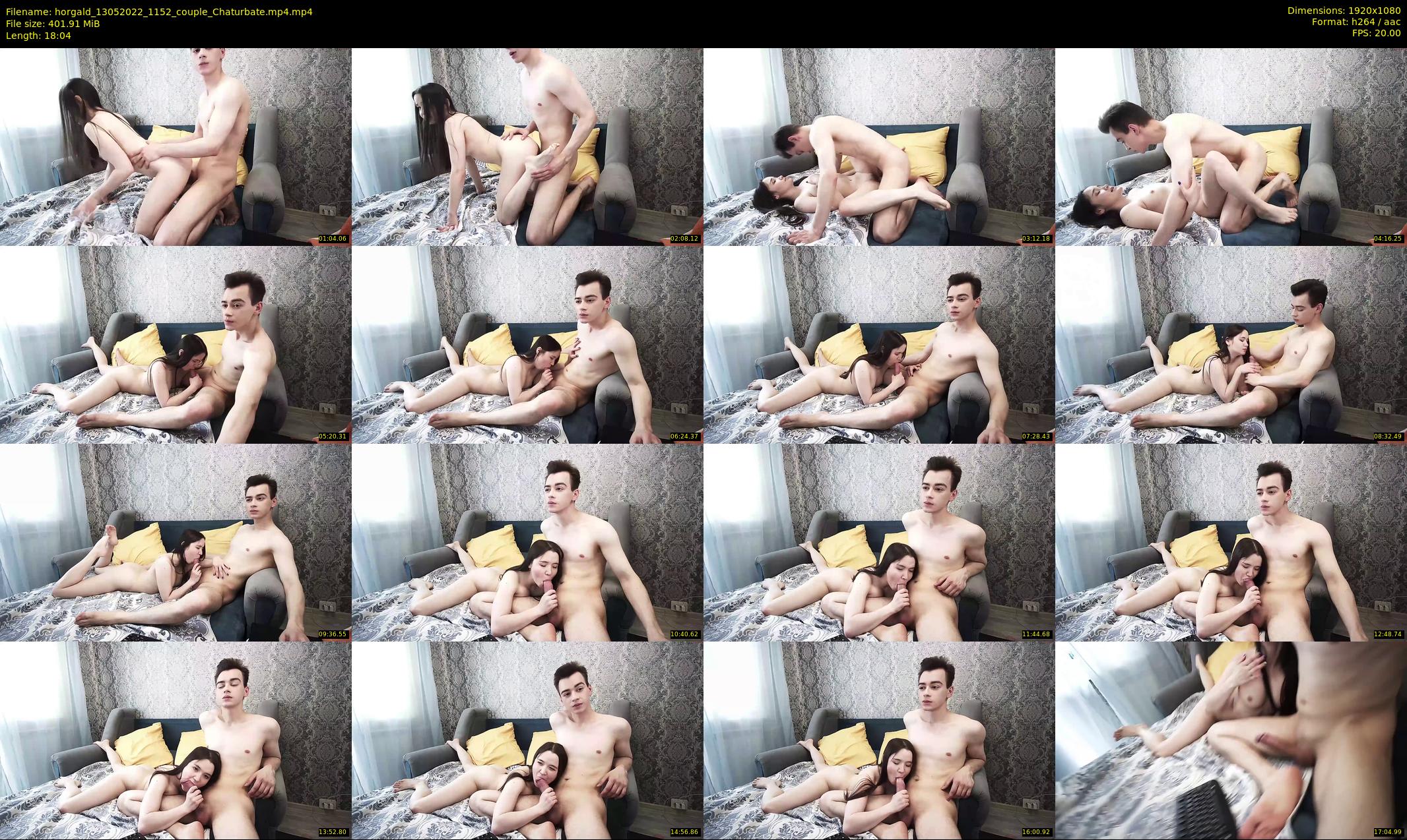 horgald — 19 minute Chaturbate couple cam show recording, 1080p, May 13, 2022