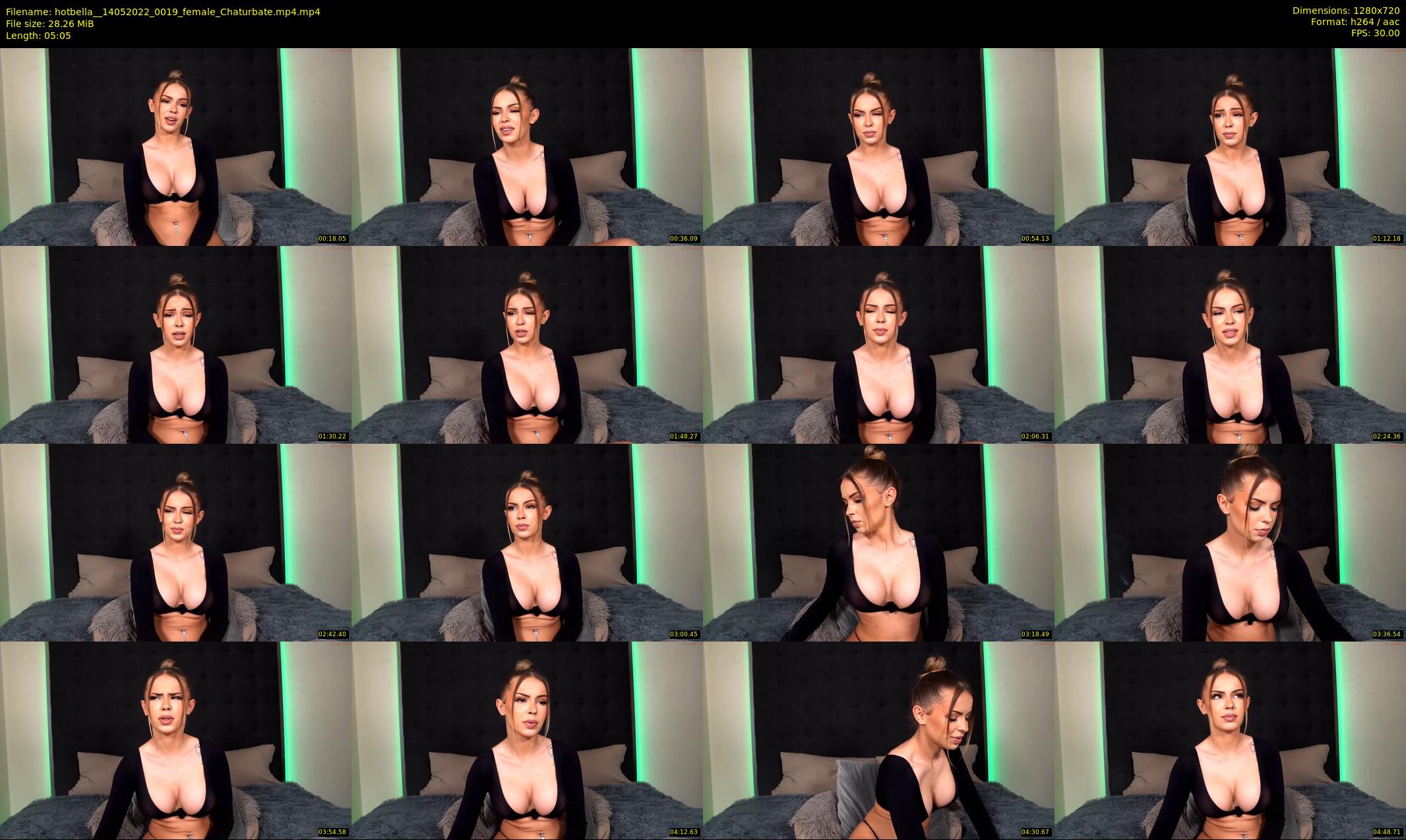 hotbella_ — 6 minute Chaturbate female cam show recording, 720p, May 14, 2022
