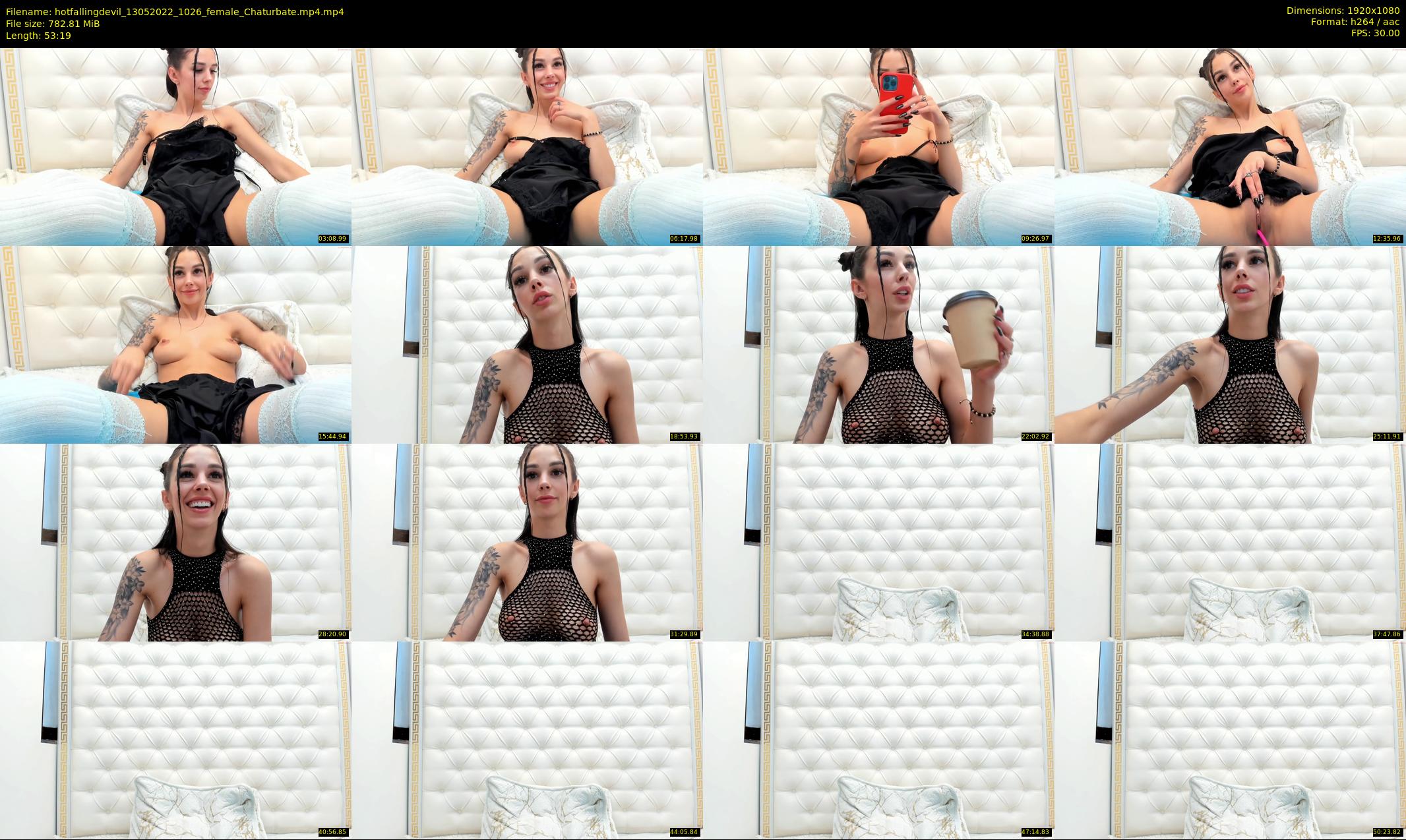 hotfallingdevil — 54 minute Chaturbate female cam show recording, 1080p, May 13, 2022