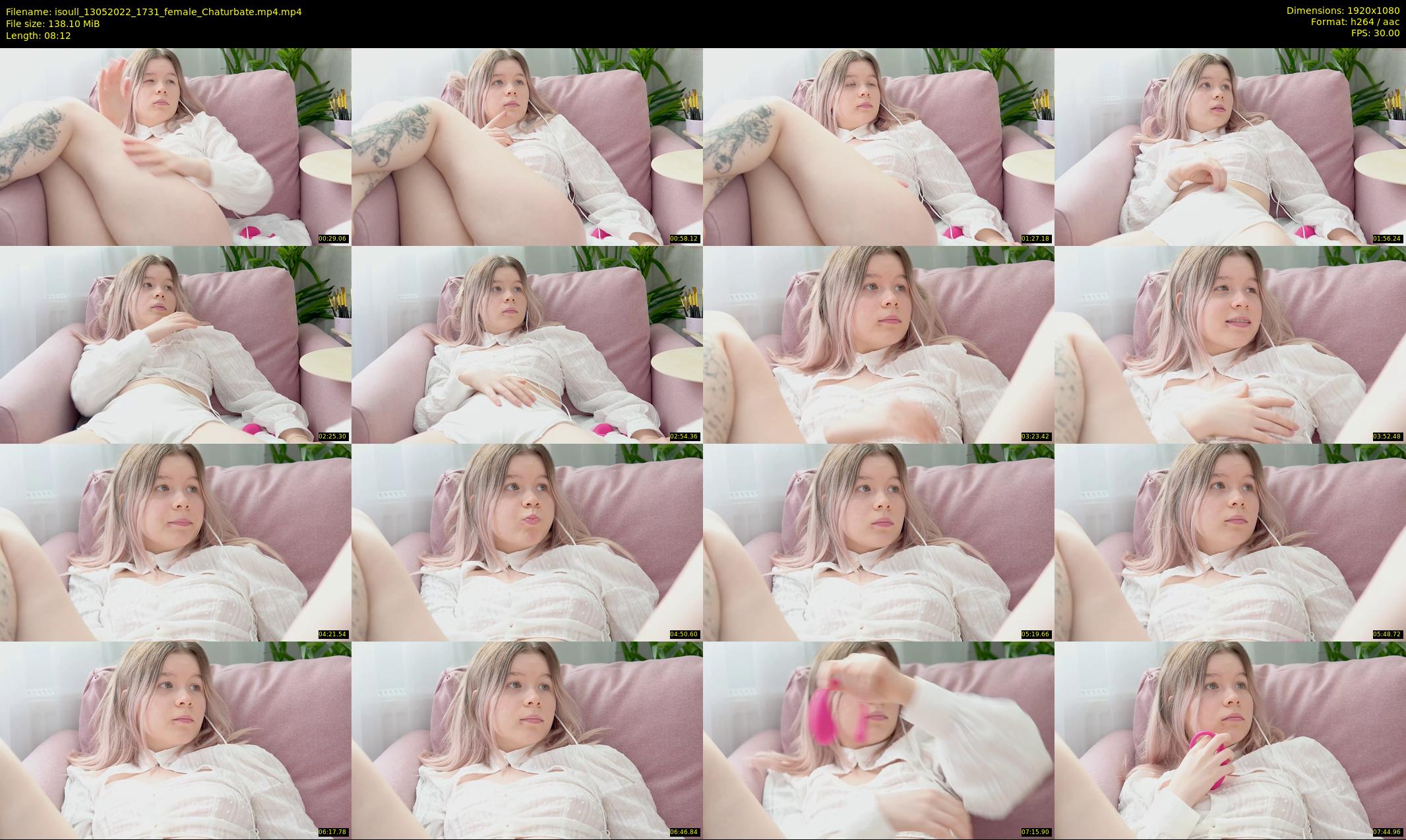 isoull — 9 minute Chaturbate female cam show recording, 1080p, May 13, 2022
