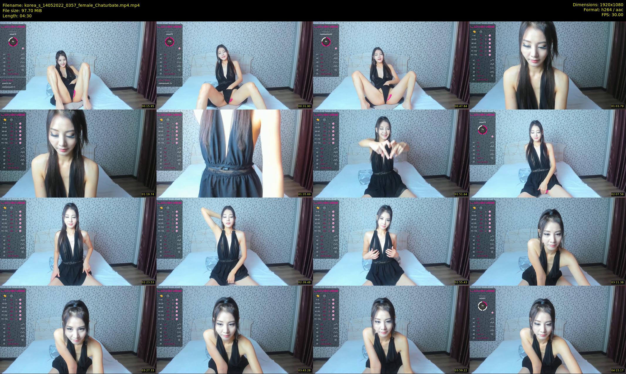 korea_s — 5 minute Chaturbate female cam show recording, 1080p, May 14, 2022