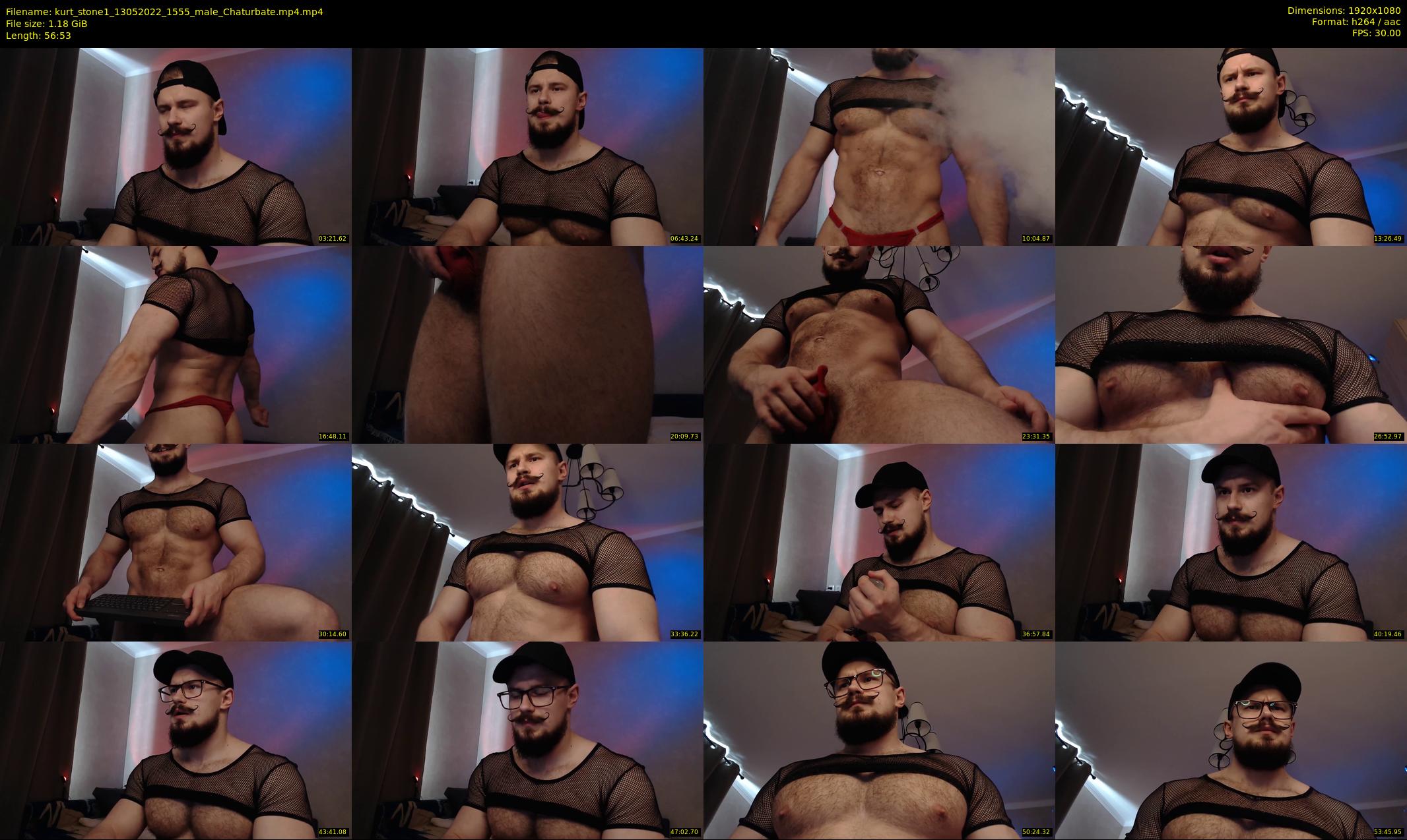 kurt_stone1 — 57 minute Chaturbate male cam show recording, 1080p, May 13, 2022