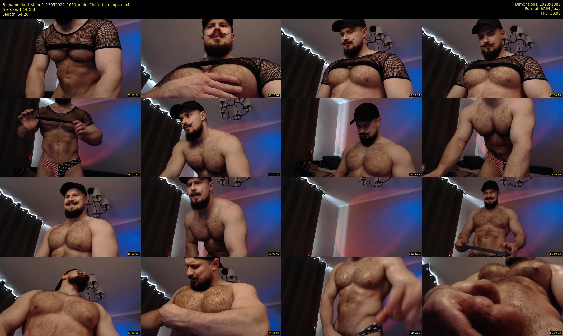 kurt_stone1 — 55 minute Chaturbate male cam show recording, 1080p, May 13, 2022