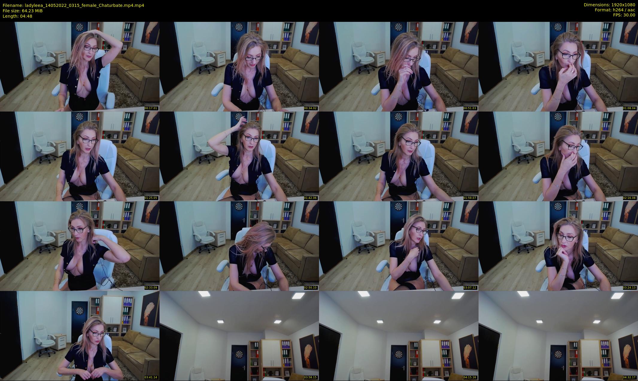 ladyleea — 5 minute Chaturbate female cam show recording, 1080p, May 14, 2022