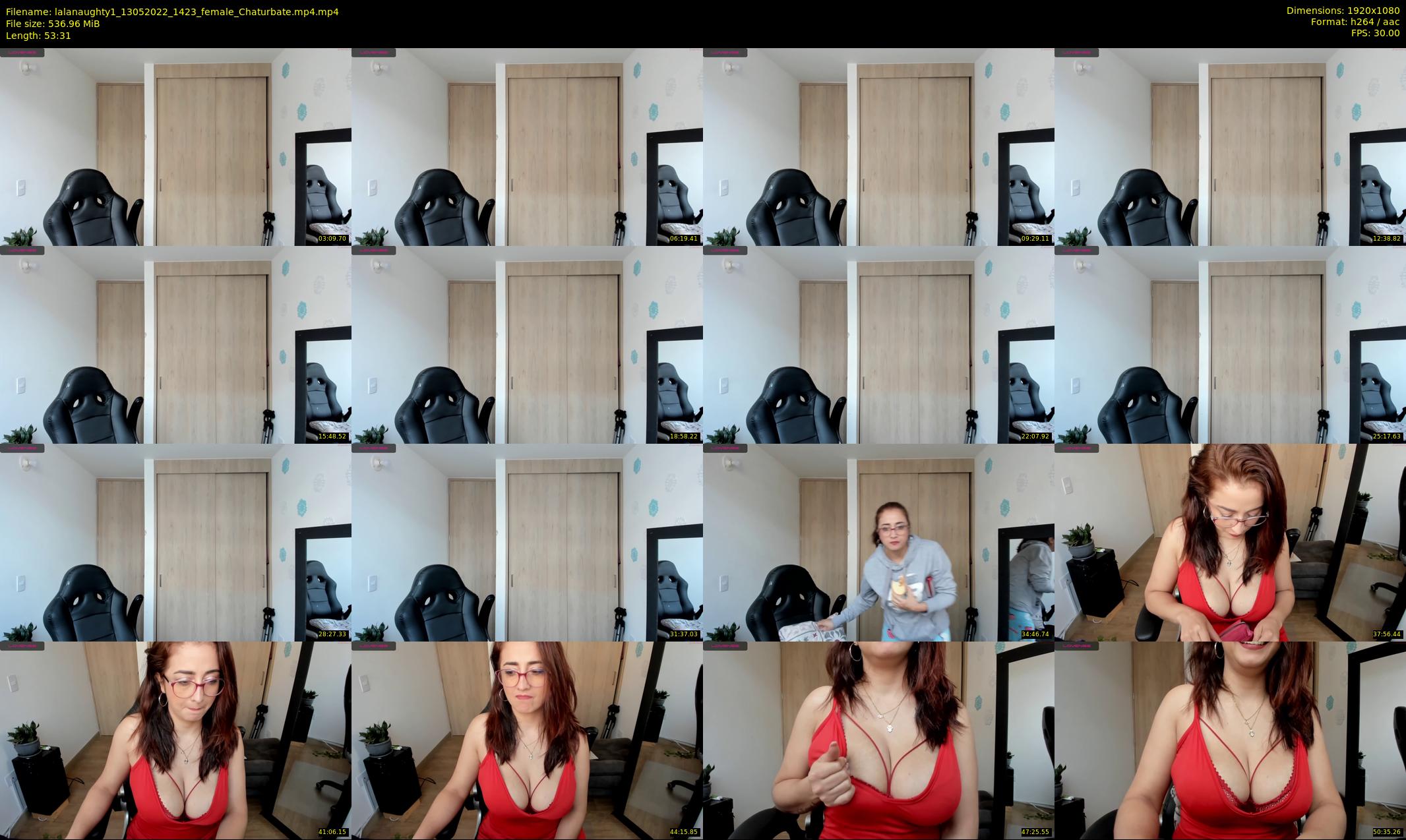 lalanaughty1 — 54 minute Chaturbate female cam show recording, 1080p, May 13, 2022