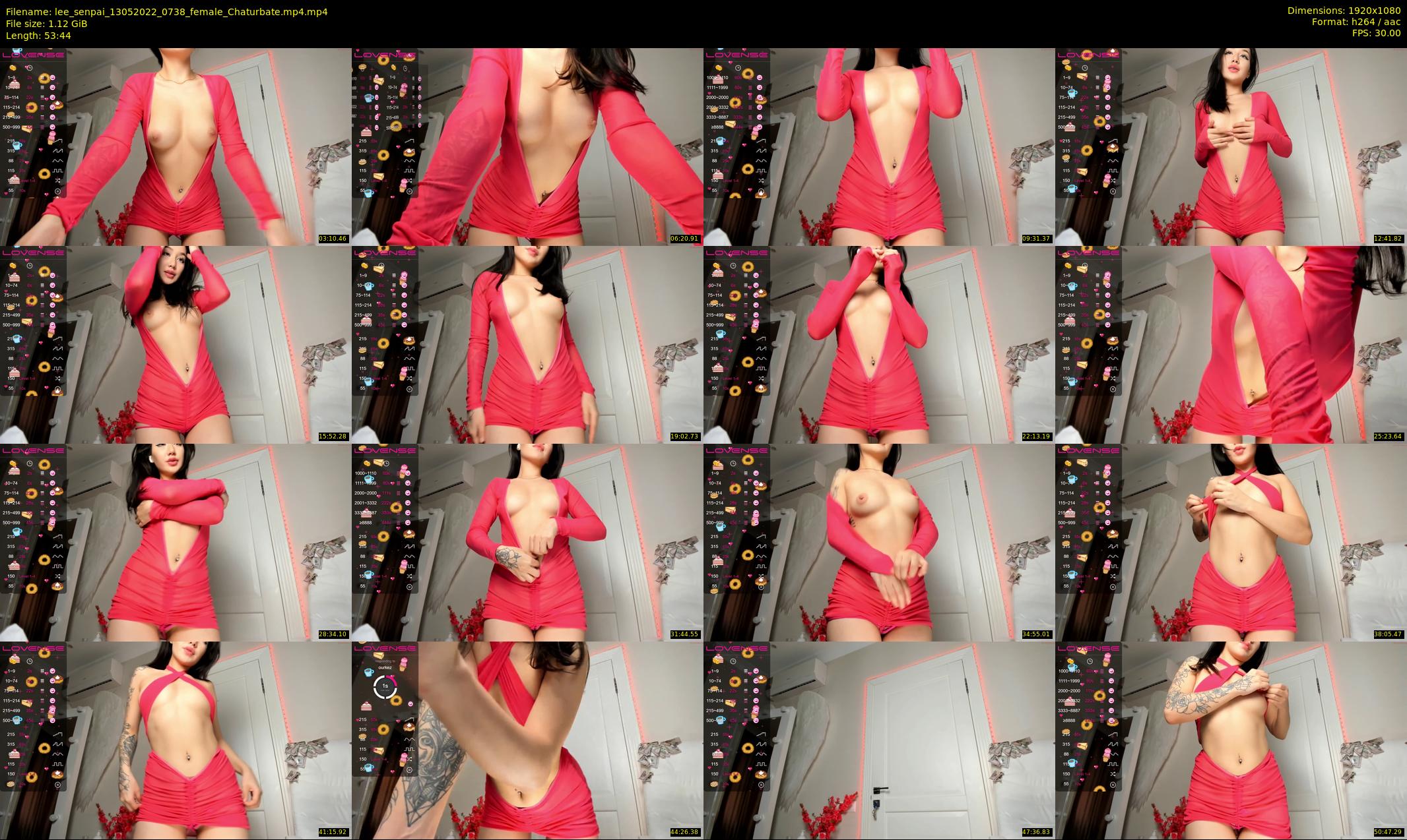 lee_senpai — 54 minute Chaturbate female cam show recording, 1080p, May 13, 2022