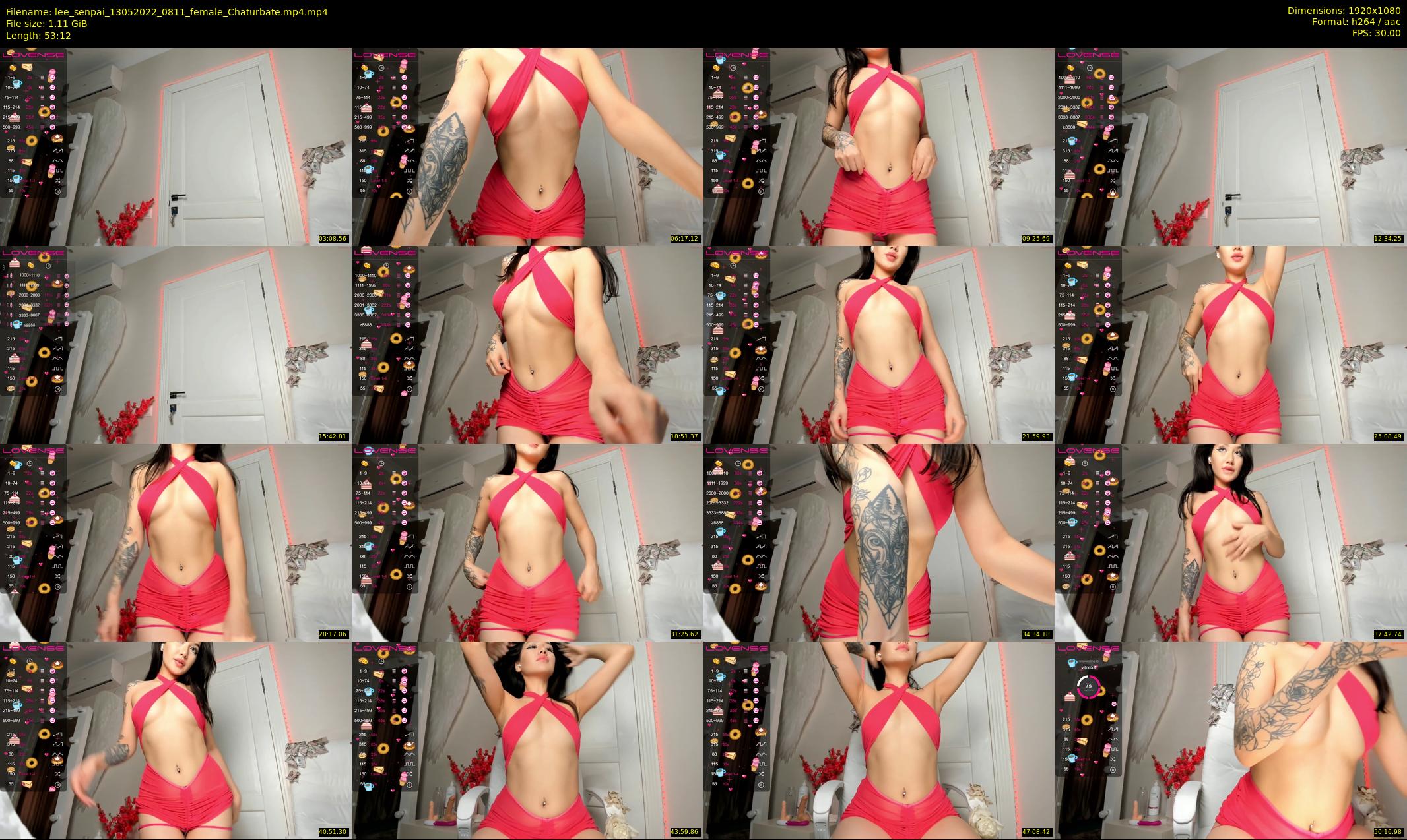lee_senpai — 54 minute Chaturbate female cam show recording, 1080p, May 13, 2022