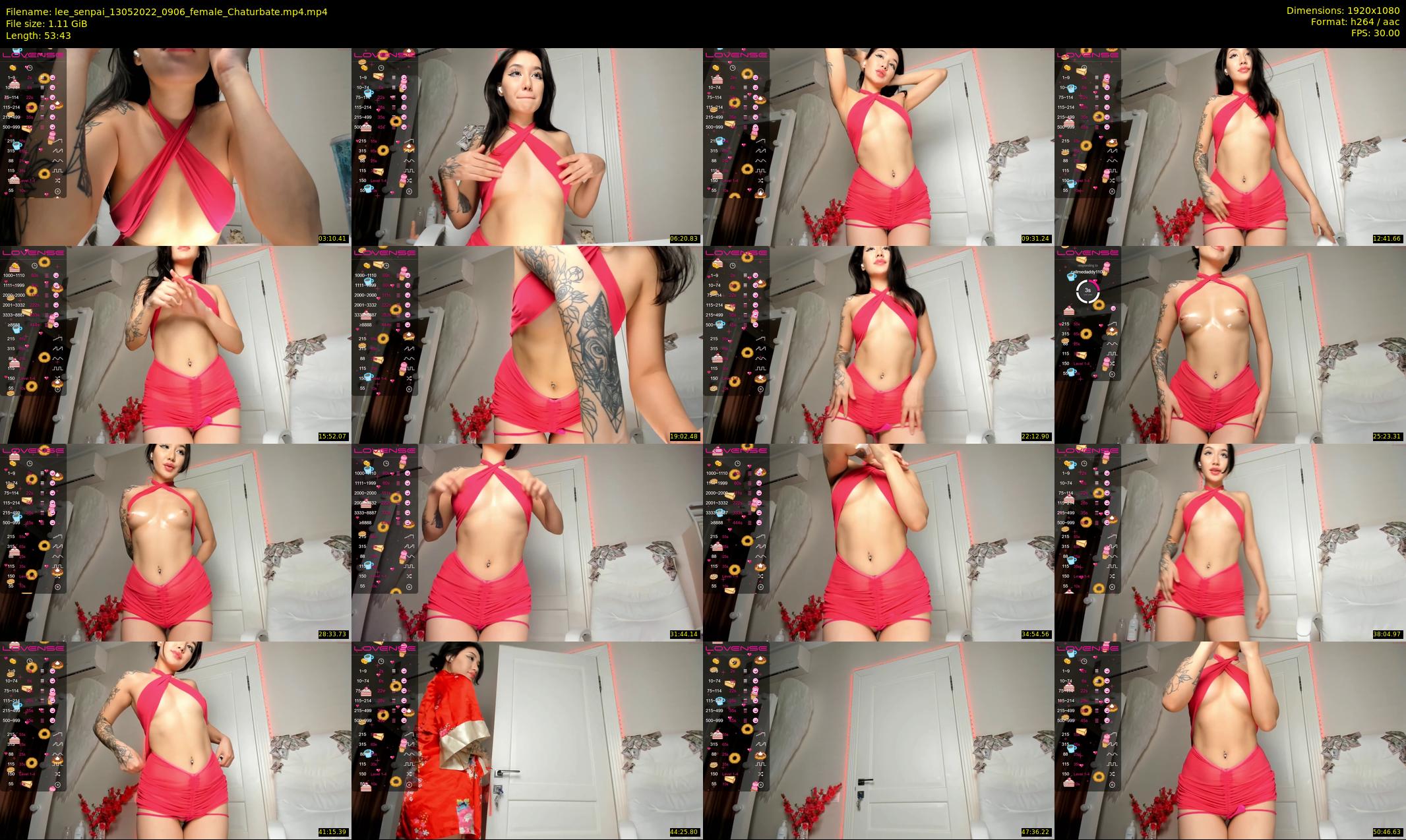 lee_senpai — 54 minute Chaturbate female cam show recording, 1080p, May 13, 2022