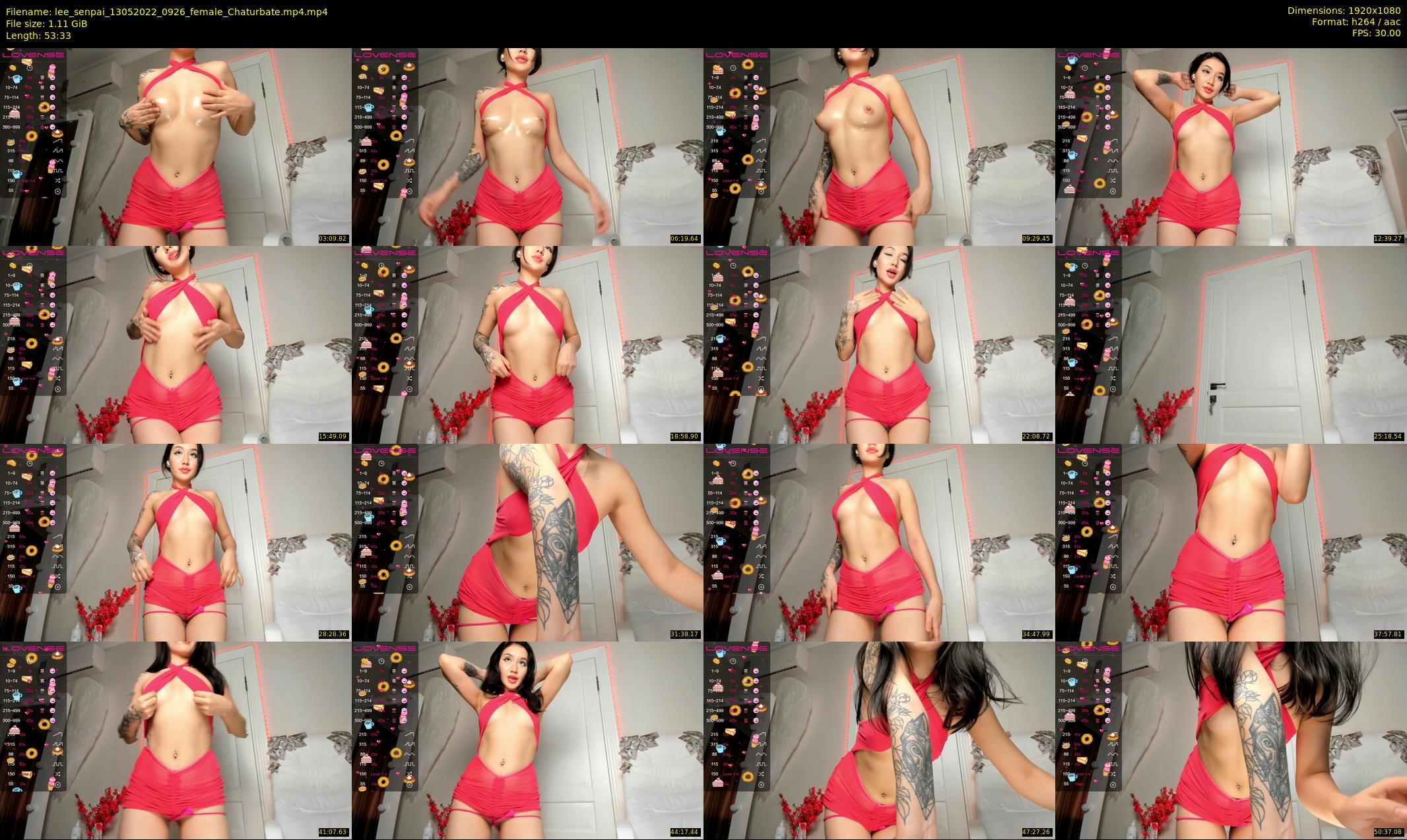 lee_senpai — 54 minute Chaturbate female cam show recording, 1080p, May 13, 2022