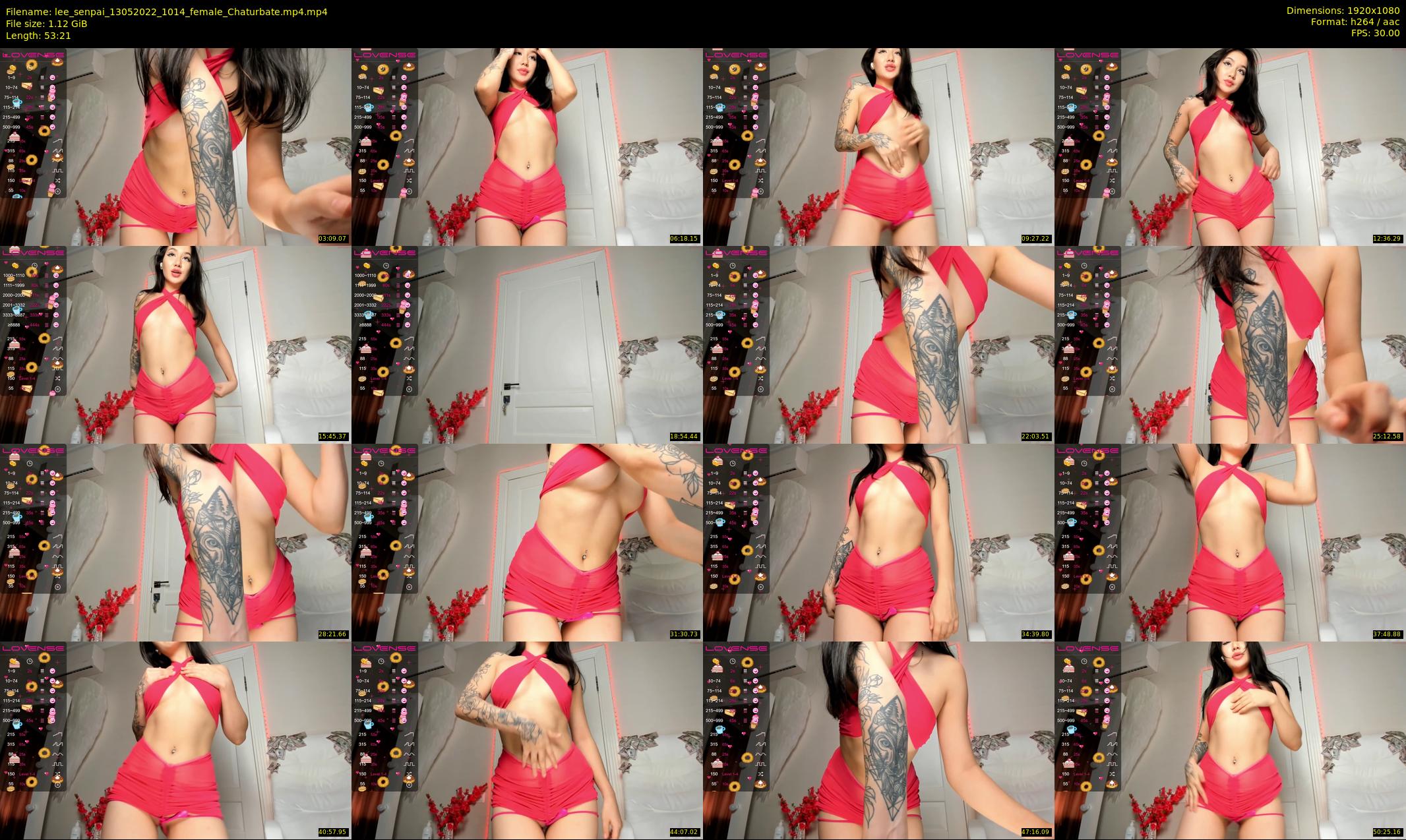 lee_senpai — 54 minute Chaturbate female cam show recording, 1080p, May 13, 2022