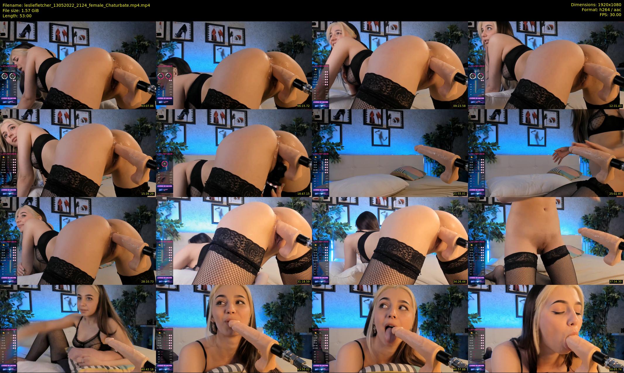 lesliefletcher — 53 minute Chaturbate couple cam show recording, 1080p, May 13, 2022