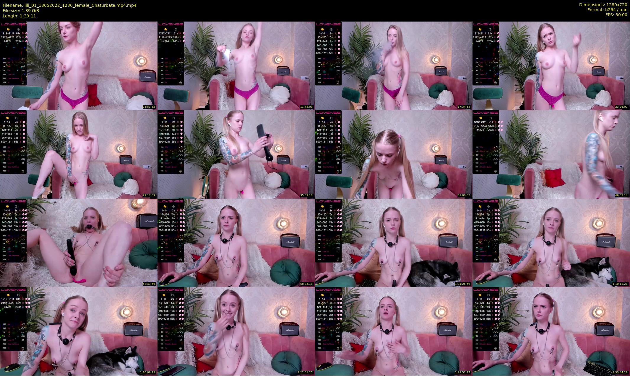 lili_01 — 100 minute Chaturbate female cam show recording, 720p, May 13, 2022