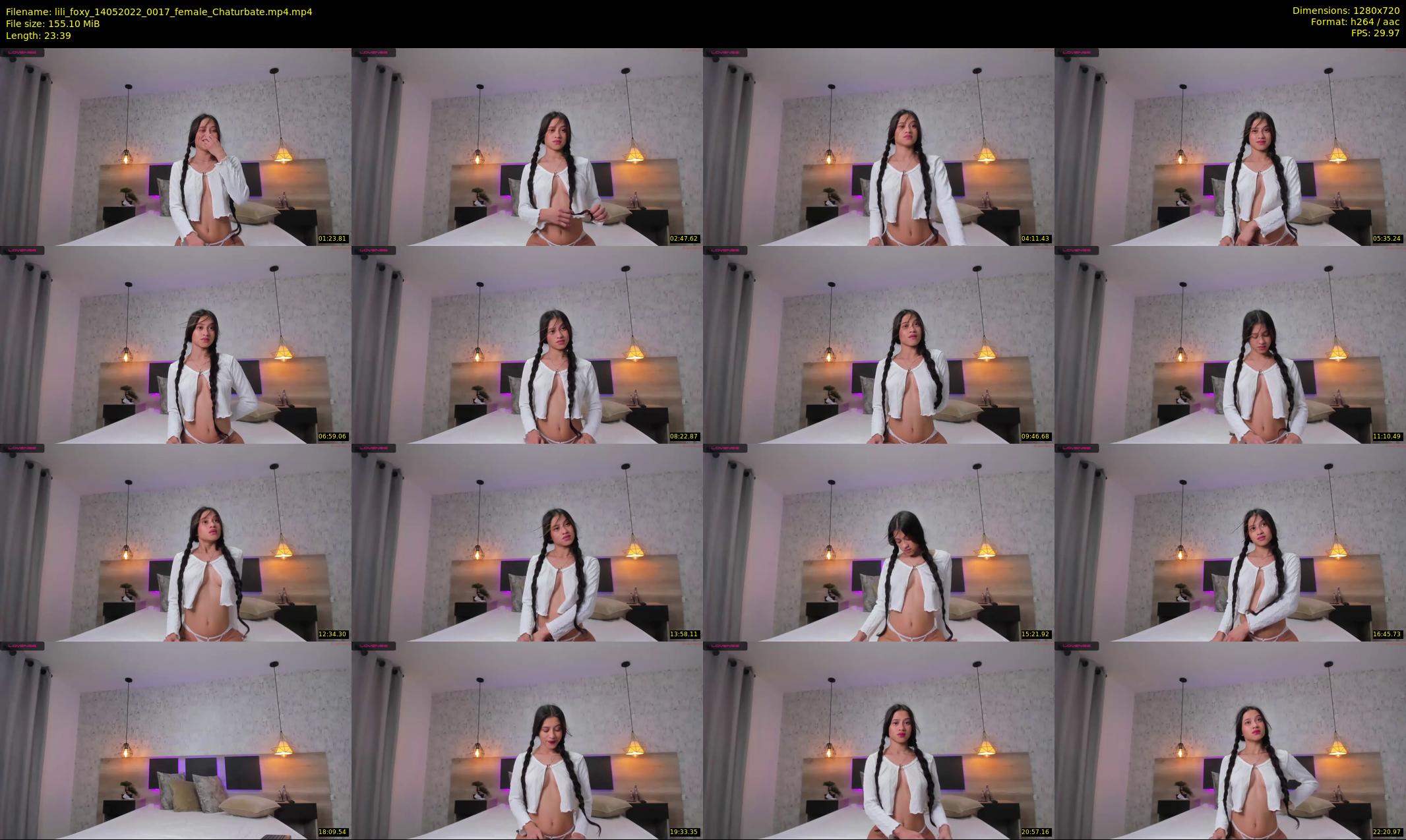 lili_foxy — 24 minute Chaturbate female cam show recording, 720p, May 14, 2022