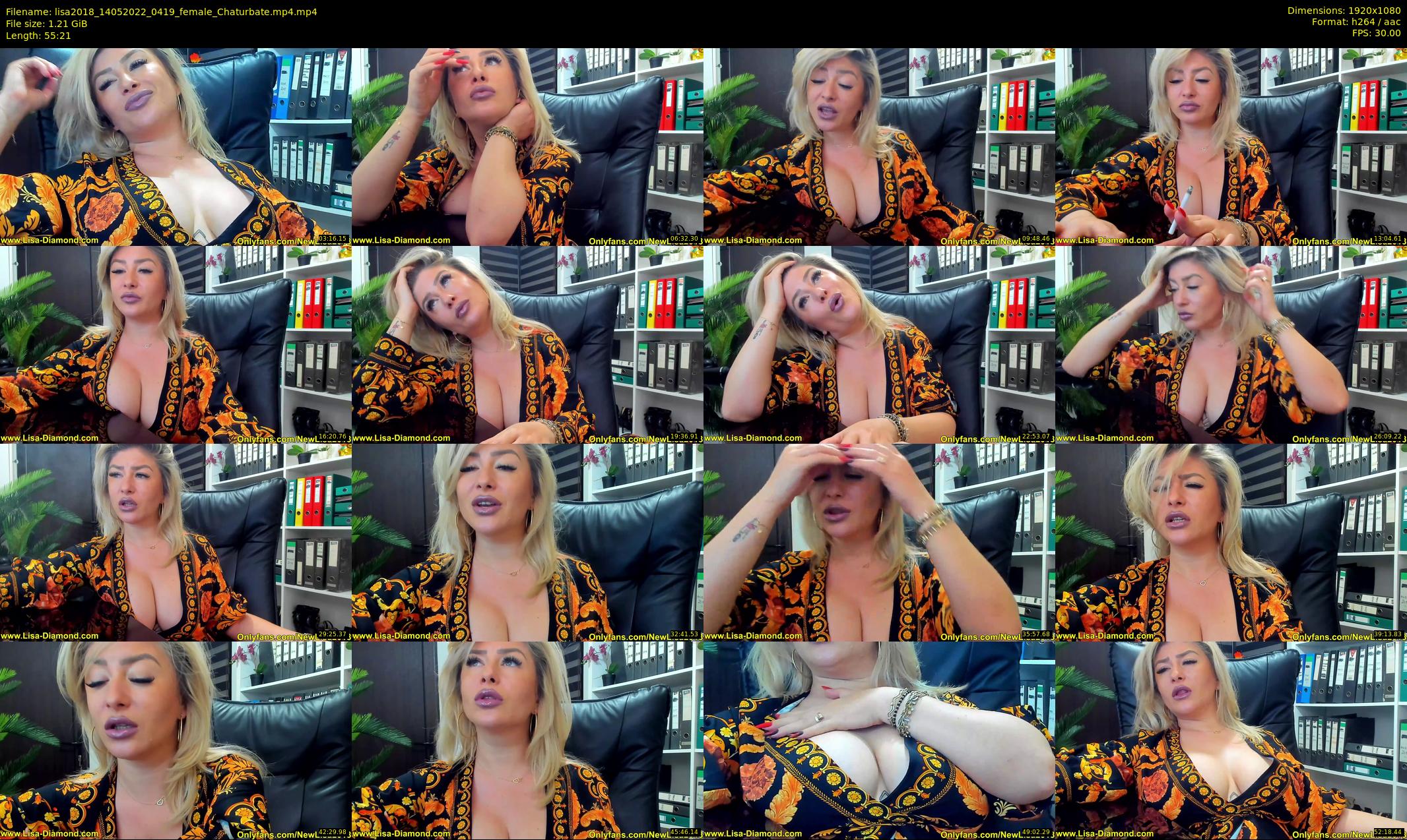 lisa2018 — 56 minute Chaturbate female cam show recording, 1080p, May 14, 2022