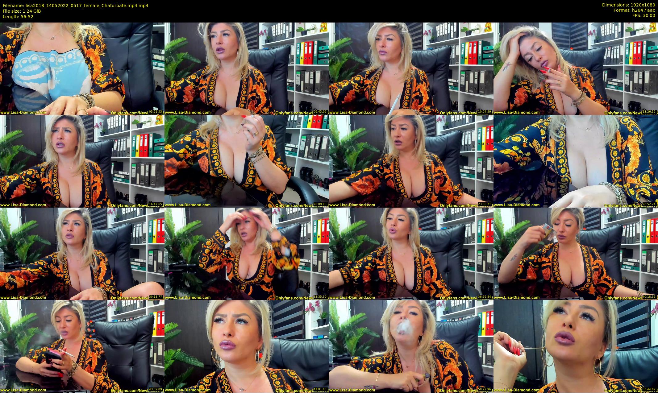 lisa2018 — 57 minute Chaturbate female cam show recording, 1080p, May 14, 2022