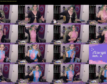lunasparkles — 58 minute Chaturbate female cam show recording, 1080p, May 13, 2022