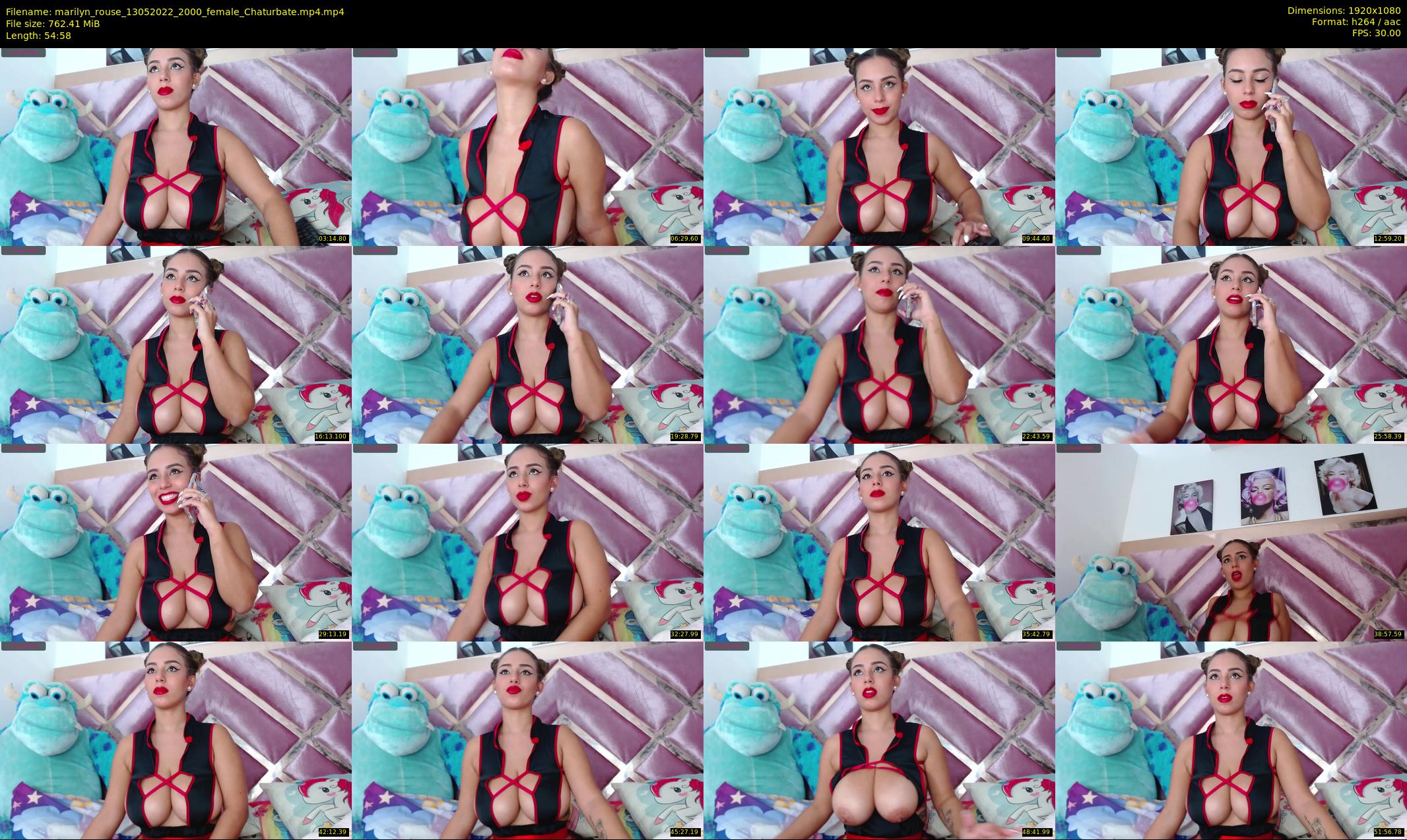 marilyn_rouse — 55 minute Chaturbate female cam show recording, 1080p, May 13, 2022