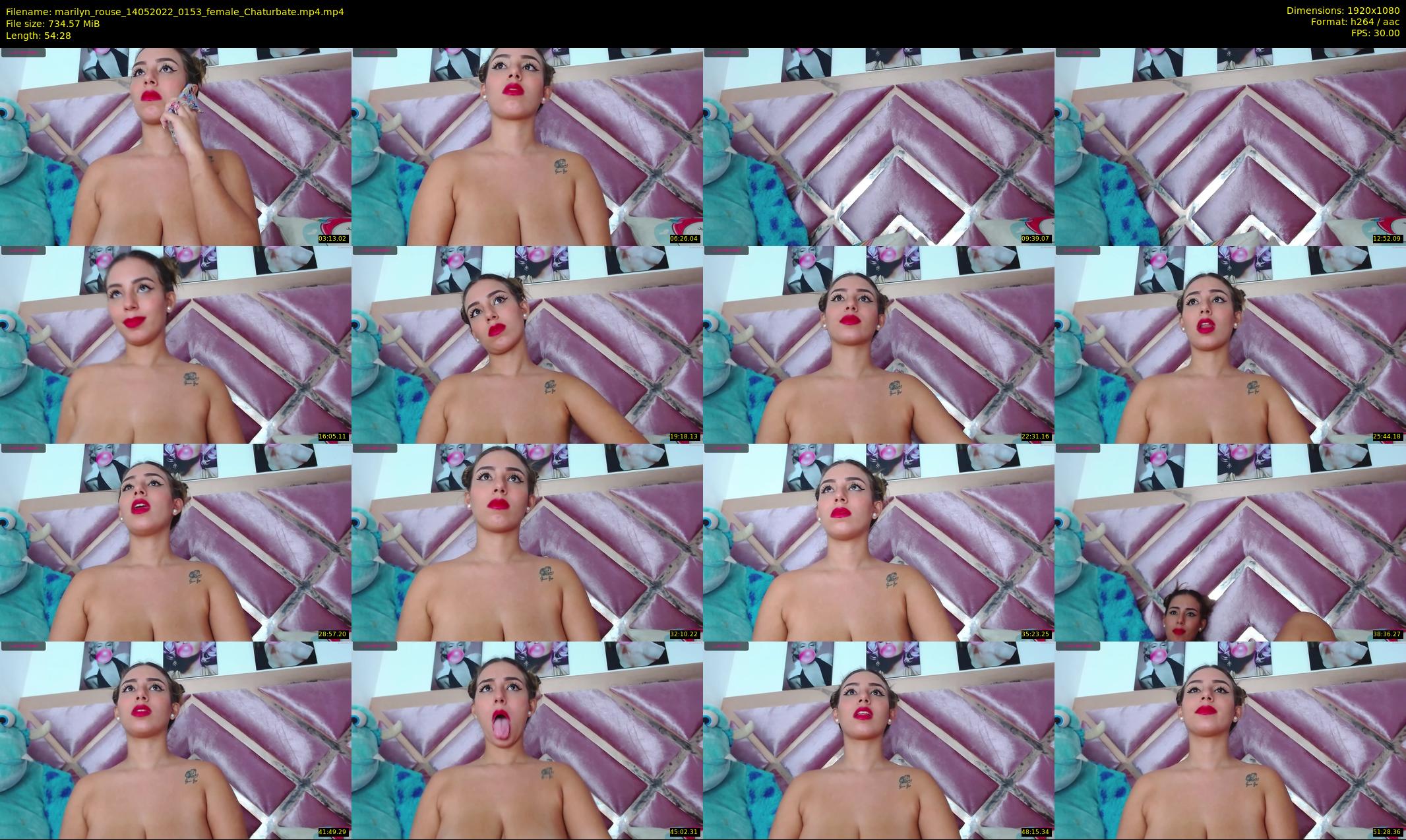 marilyn_rouse — 55 minute Chaturbate female cam show recording, 1080p, May 14, 2022