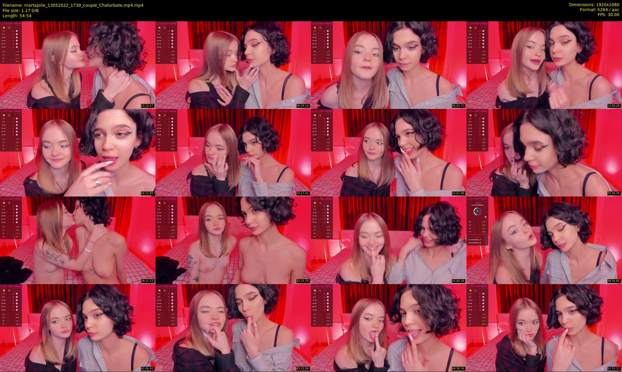 martajolie — 55 minute Chaturbate female cam show recording, 1080p, May 13, 2022