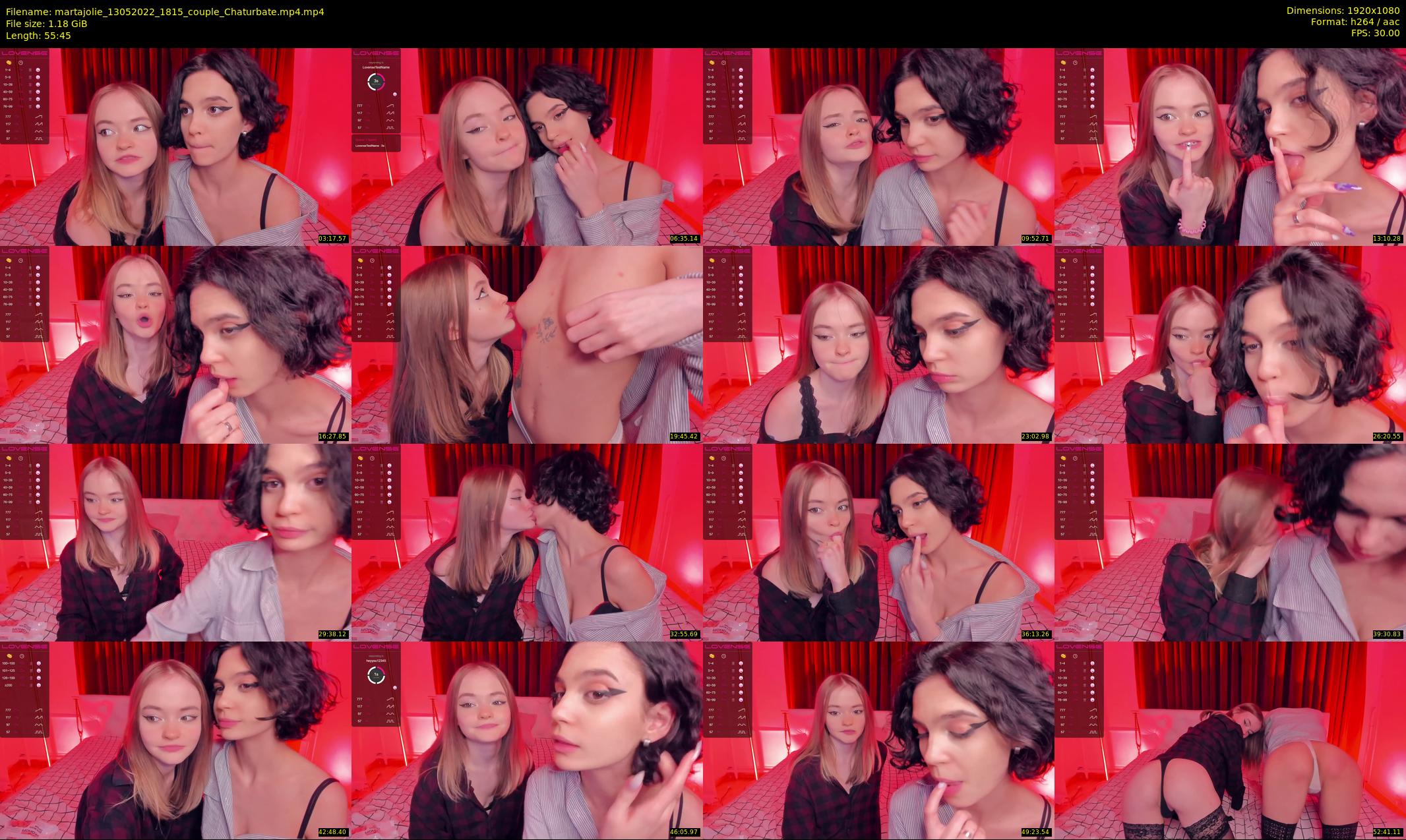 martajolie — 56 minute Chaturbate female cam show recording, 1080p, May 13, 2022