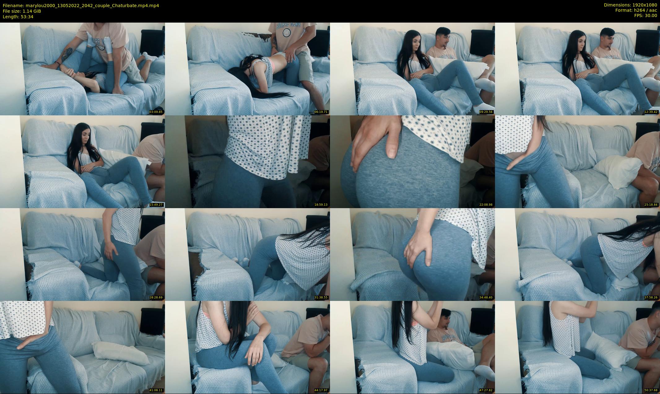 marylou2000 — 54 minute Chaturbate couple cam show recording, 1080p, May 13, 2022