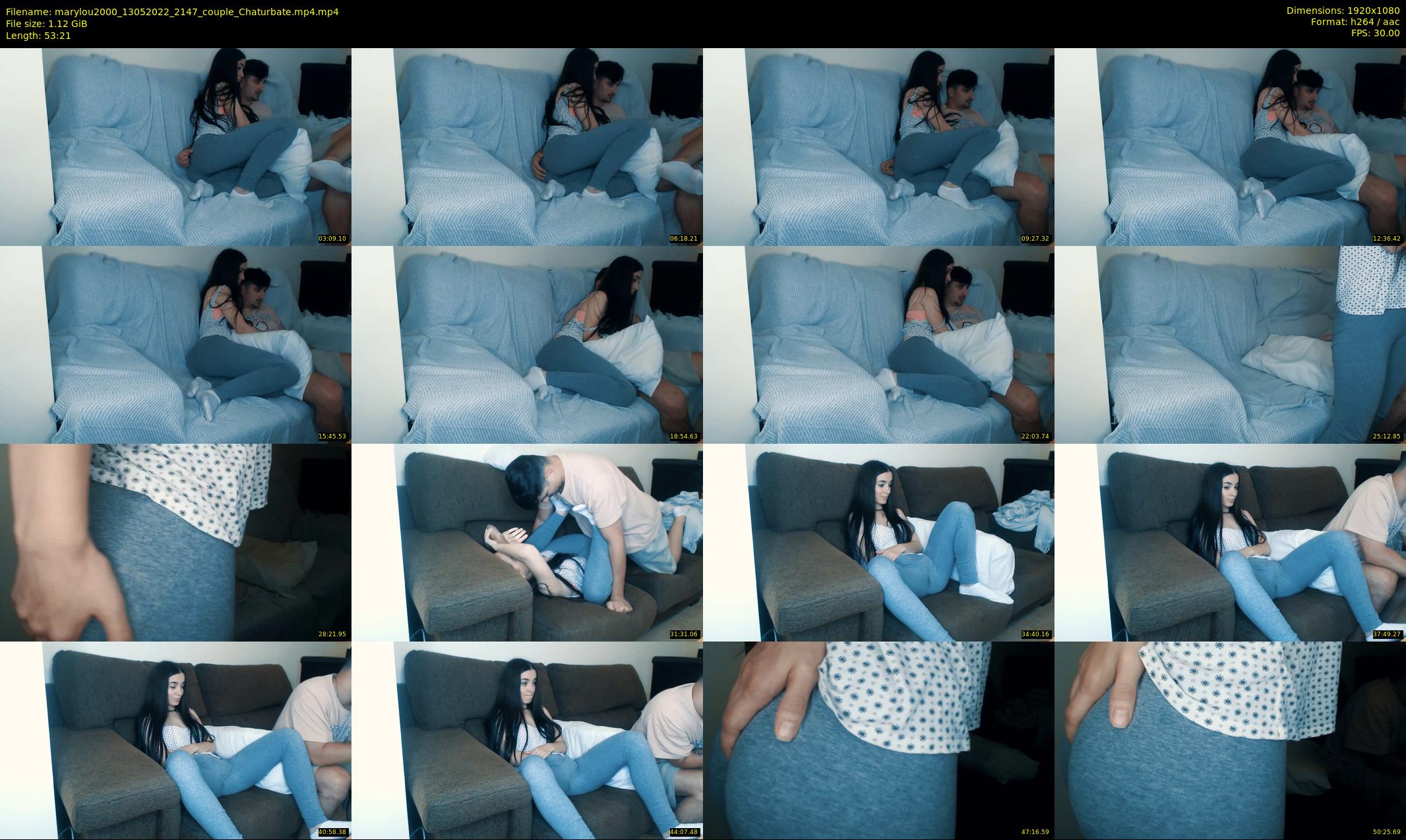 marylou2000 — 54 minute Chaturbate couple cam show recording, 1080p, May 13, 2022