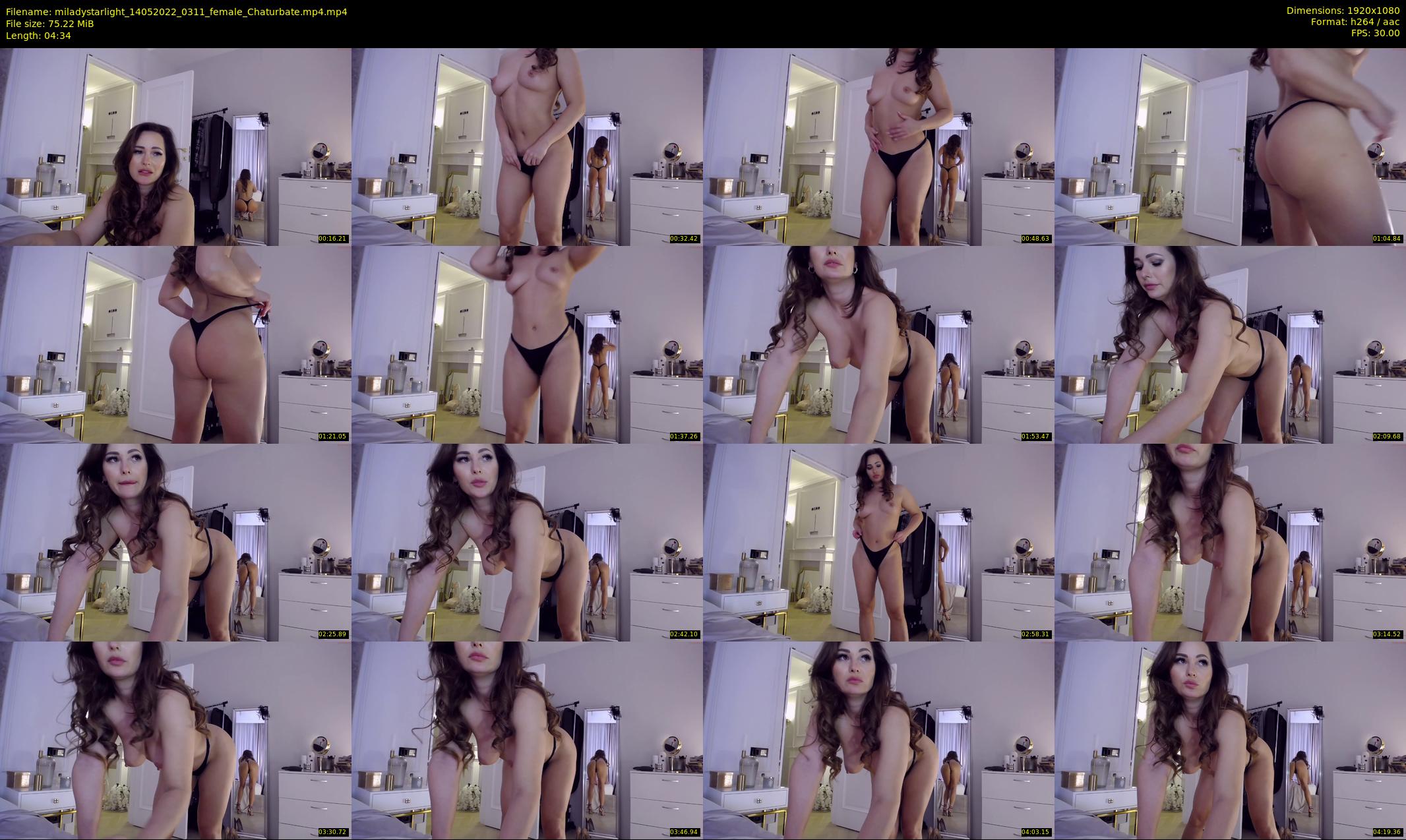 miladystarlight — 5 minute Chaturbate female cam show recording, 1080p, May 14, 2022