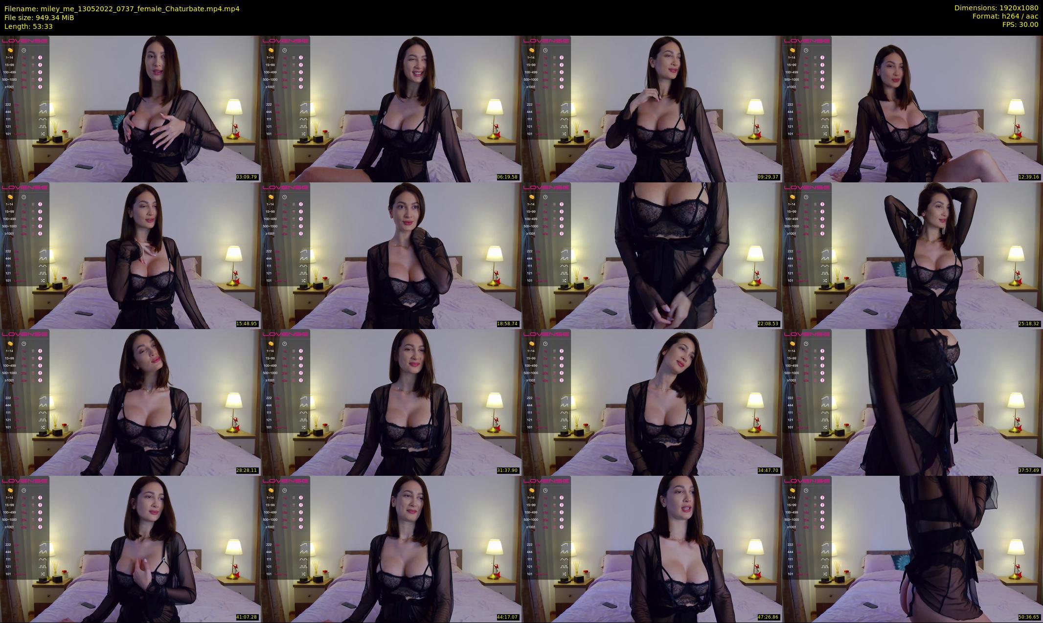 miley_me — 54 minute Chaturbate female cam show recording, 1080p, May 13, 2022