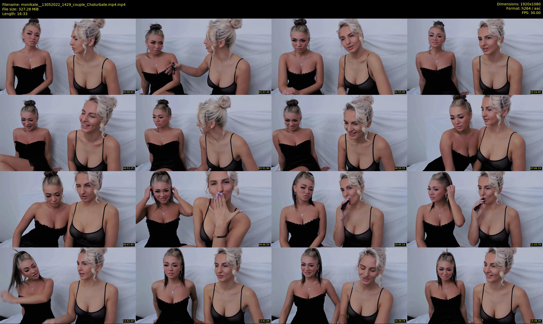 monikate_ — 17 minute Chaturbate couple cam show recording, 1080p, May 13, 2022