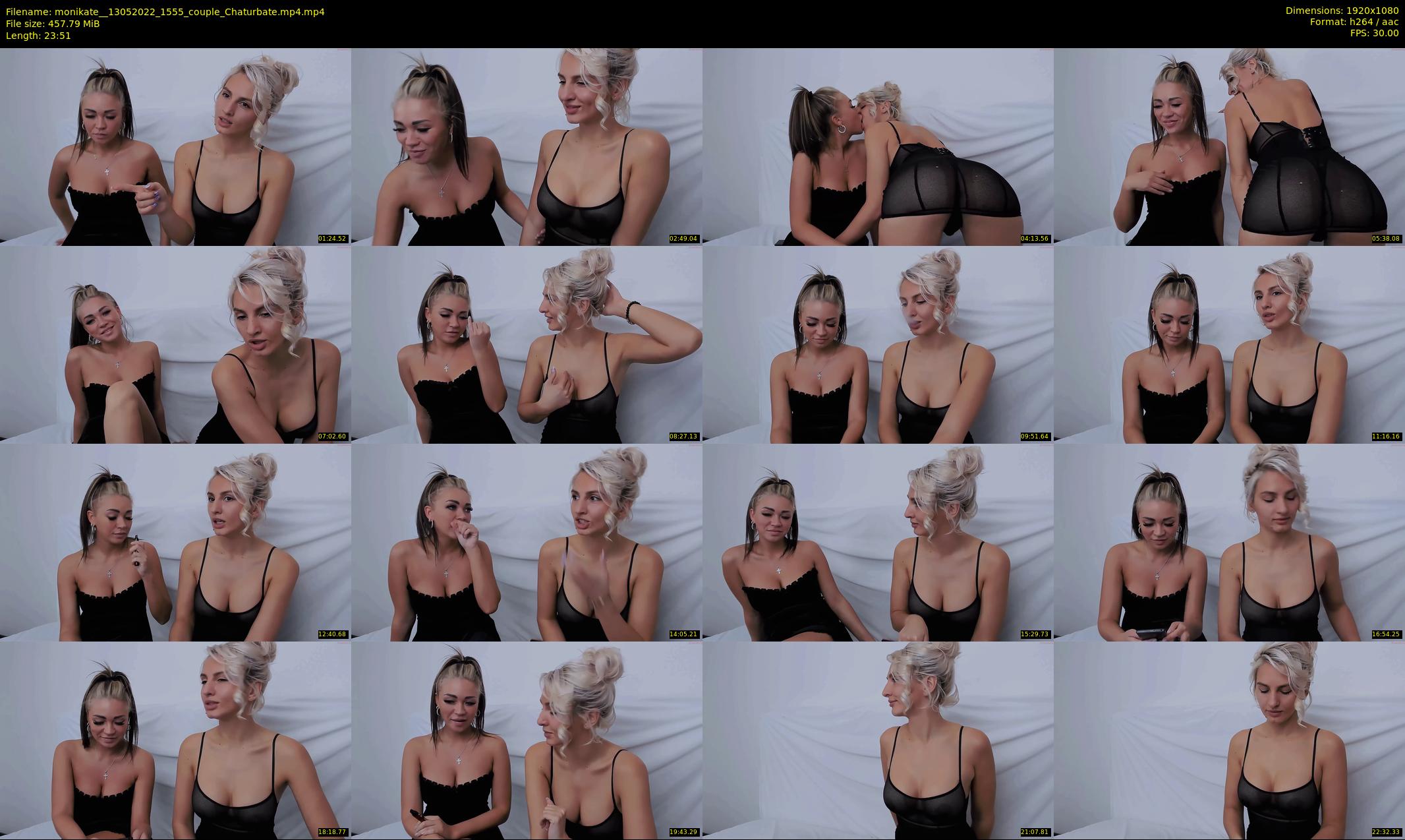 monikate_ — 24 minute Chaturbate couple cam show recording, 1080p, May 13, 2022