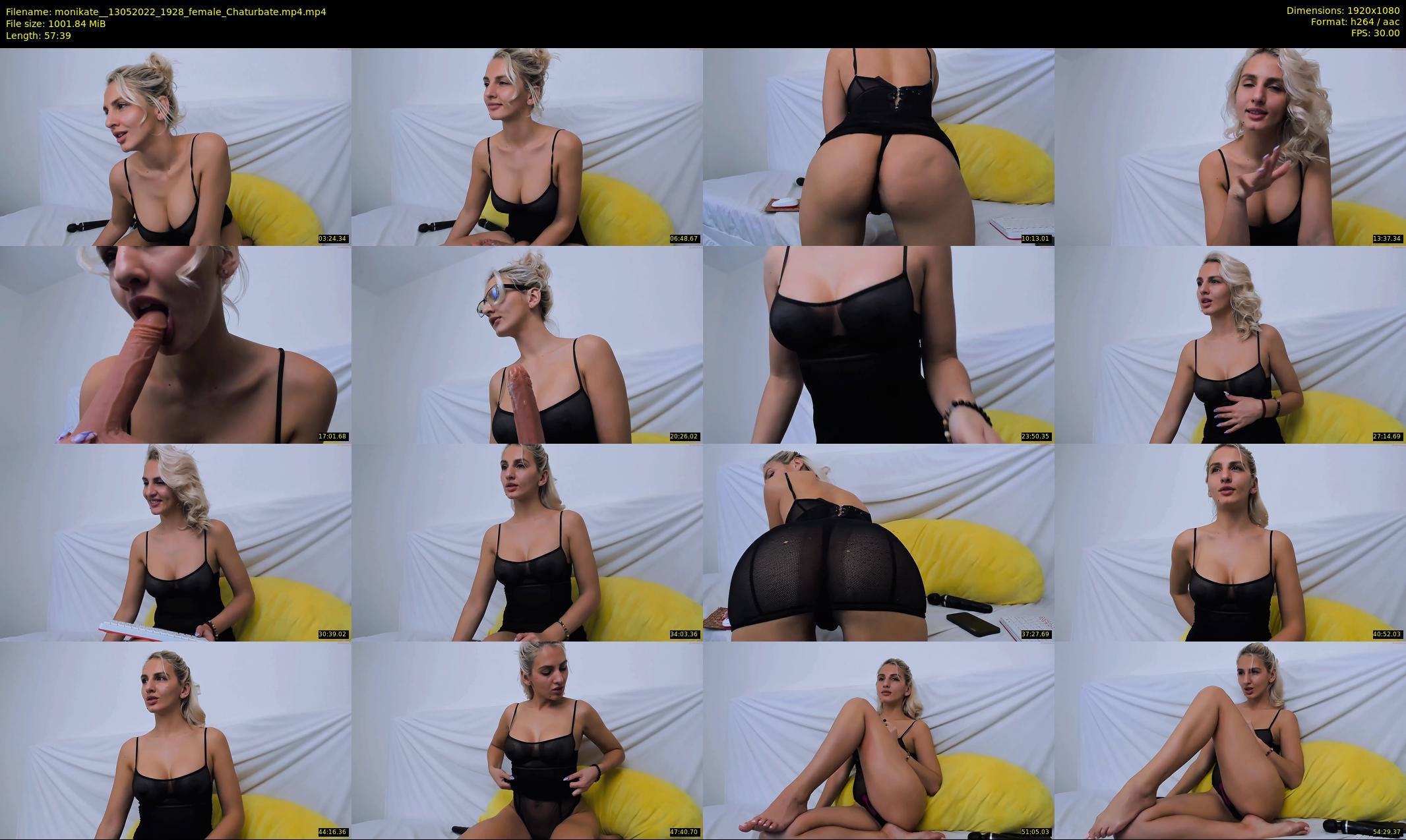 monikate_ — 58 minute Chaturbate couple cam show recording, 1080p, May 13, 2022