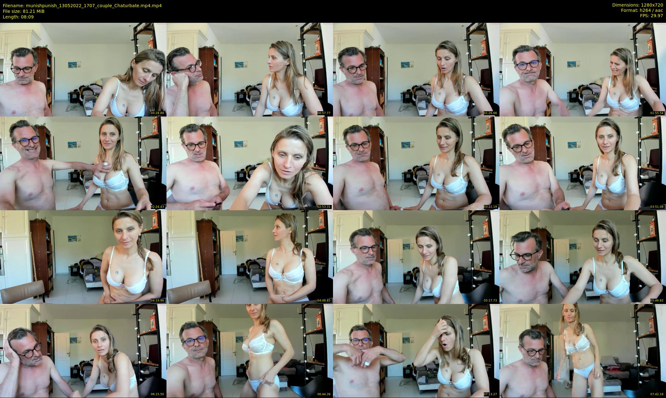 munishpunish — 9 minute Chaturbate couple cam show recording, 720p, May 13, 2022