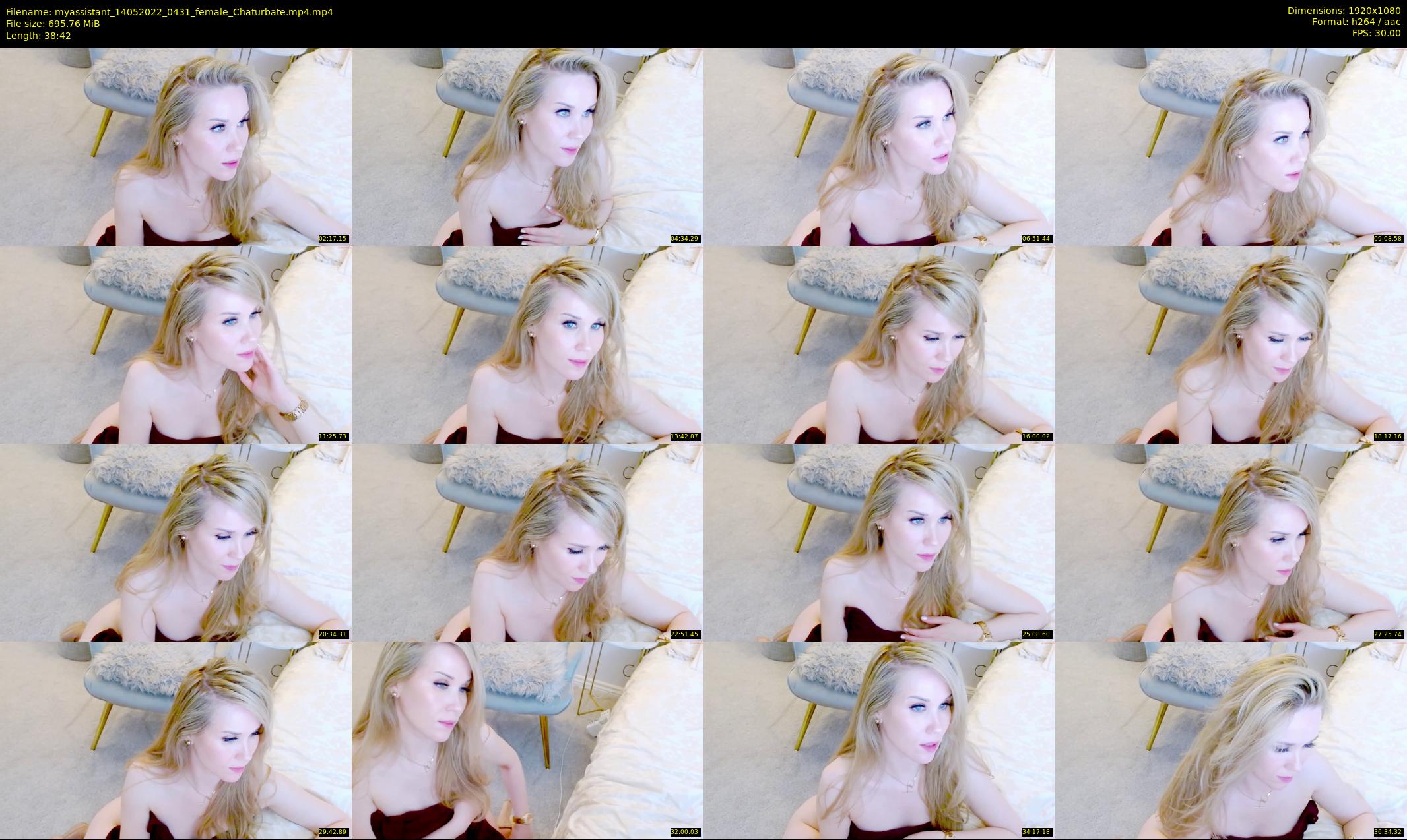 myassistant — 39 minute Chaturbate female cam show recording, 1080p, May 14, 2022