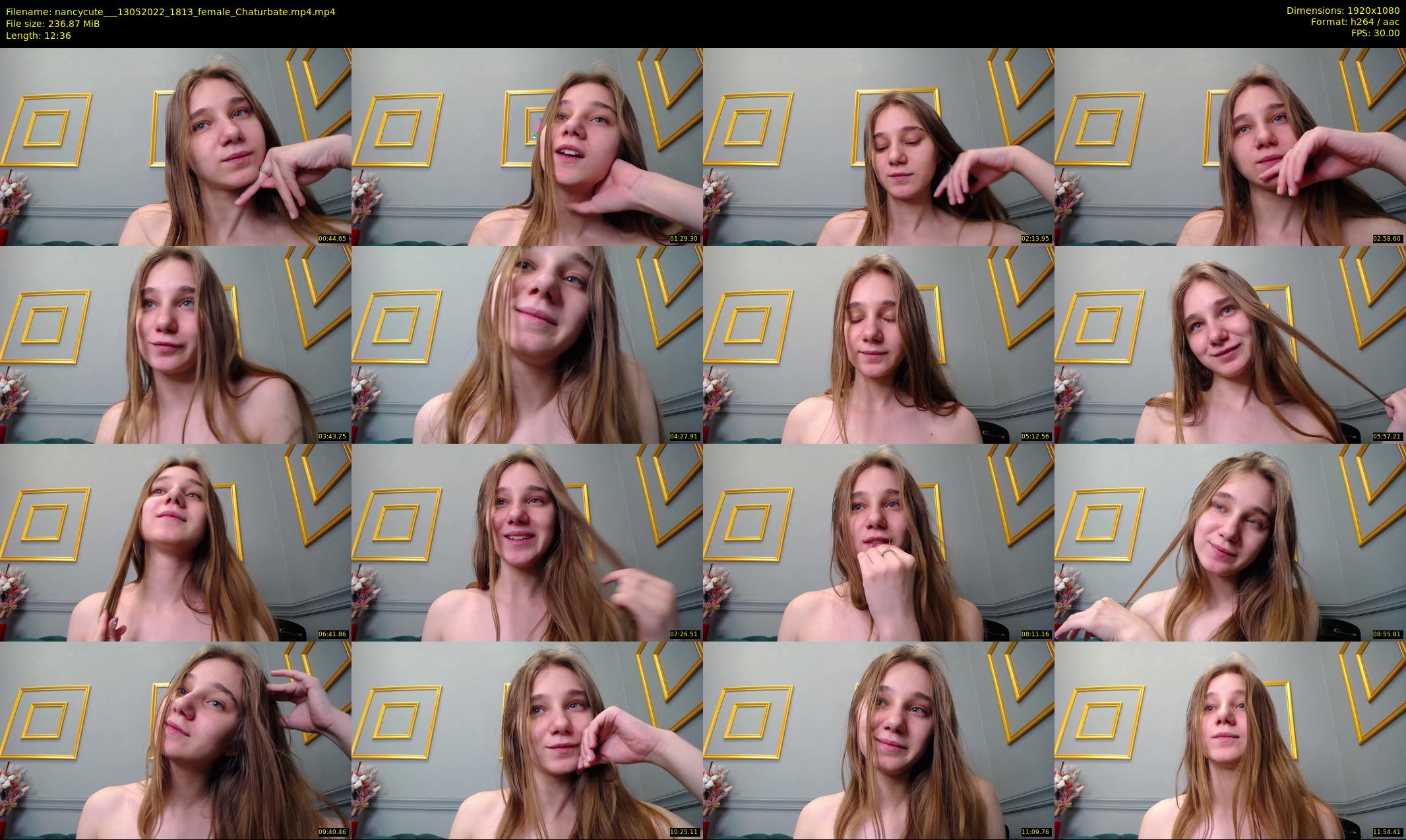nancycute__ — 13 minute Chaturbate female cam show recording, 1080p, May 13, 2022