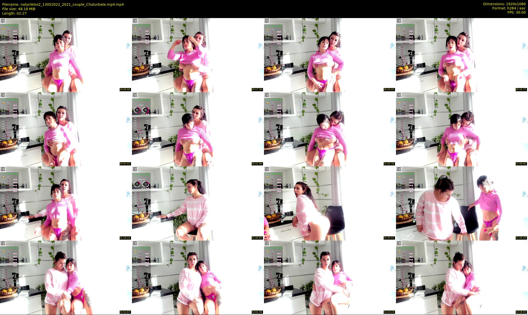 natyniklos2 — 3 minute Chaturbate couple cam show recording, 1080p, May 13, 2022
