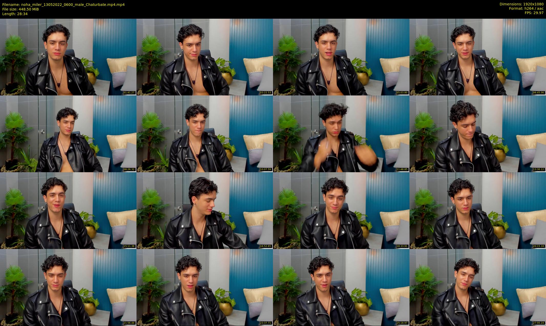 noha_miler — 29 minute Chaturbate male cam show recording, 1080p, May 13, 2022