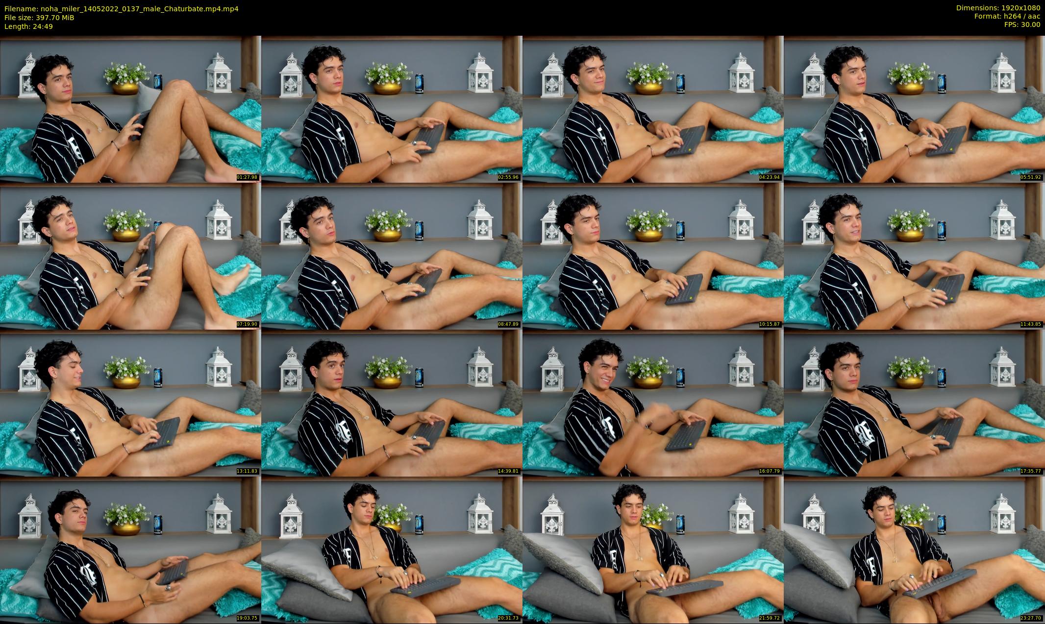 noha_miler — 25 minute Chaturbate male cam show recording, 1080p, May 14, 2022