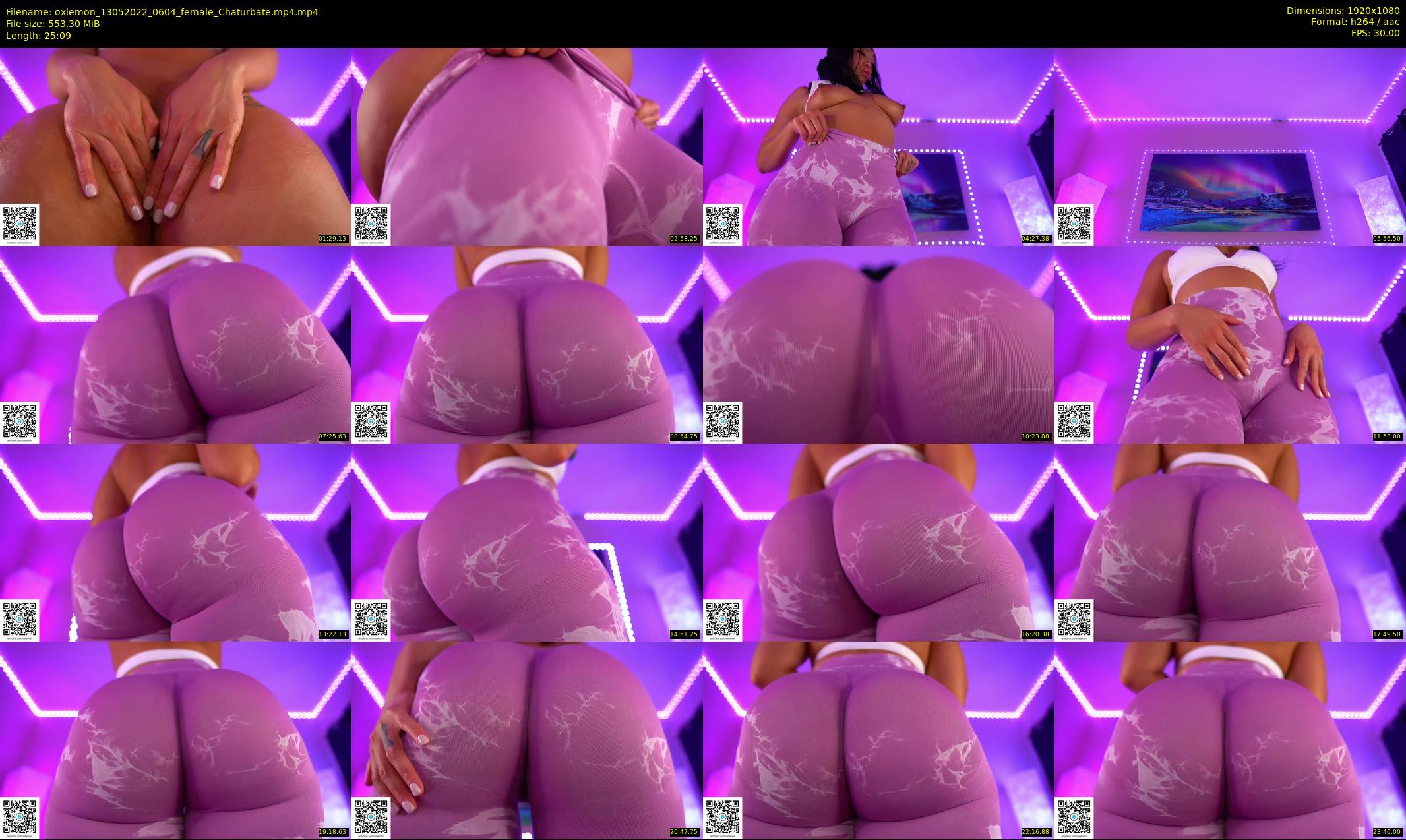 oxlemon — 26 minute Chaturbate female cam show recording, 1080p, May 13, 2022