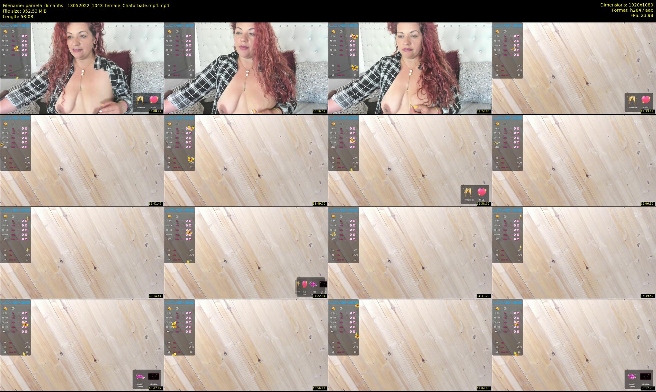 pamela_dimantis_ — 54 minute Chaturbate female cam show recording, 1080p, May 13, 2022