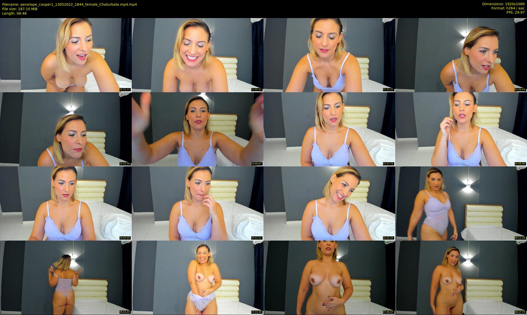penelope_cooper1 — 9 minute Chaturbate female cam show recording, 1080p, May 13, 2022