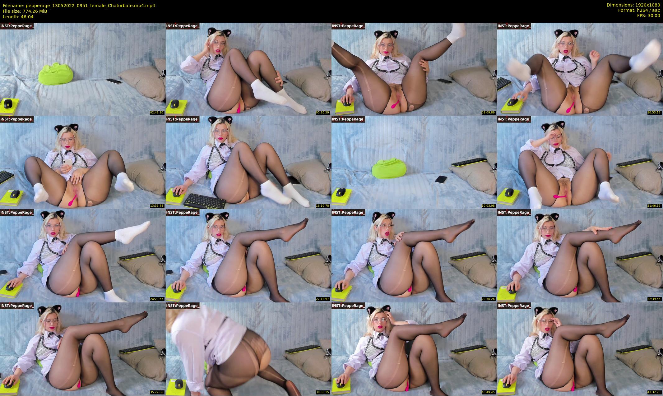 pepperage — 47 minute Chaturbate female cam show recording, 1080p, May 13, 2022