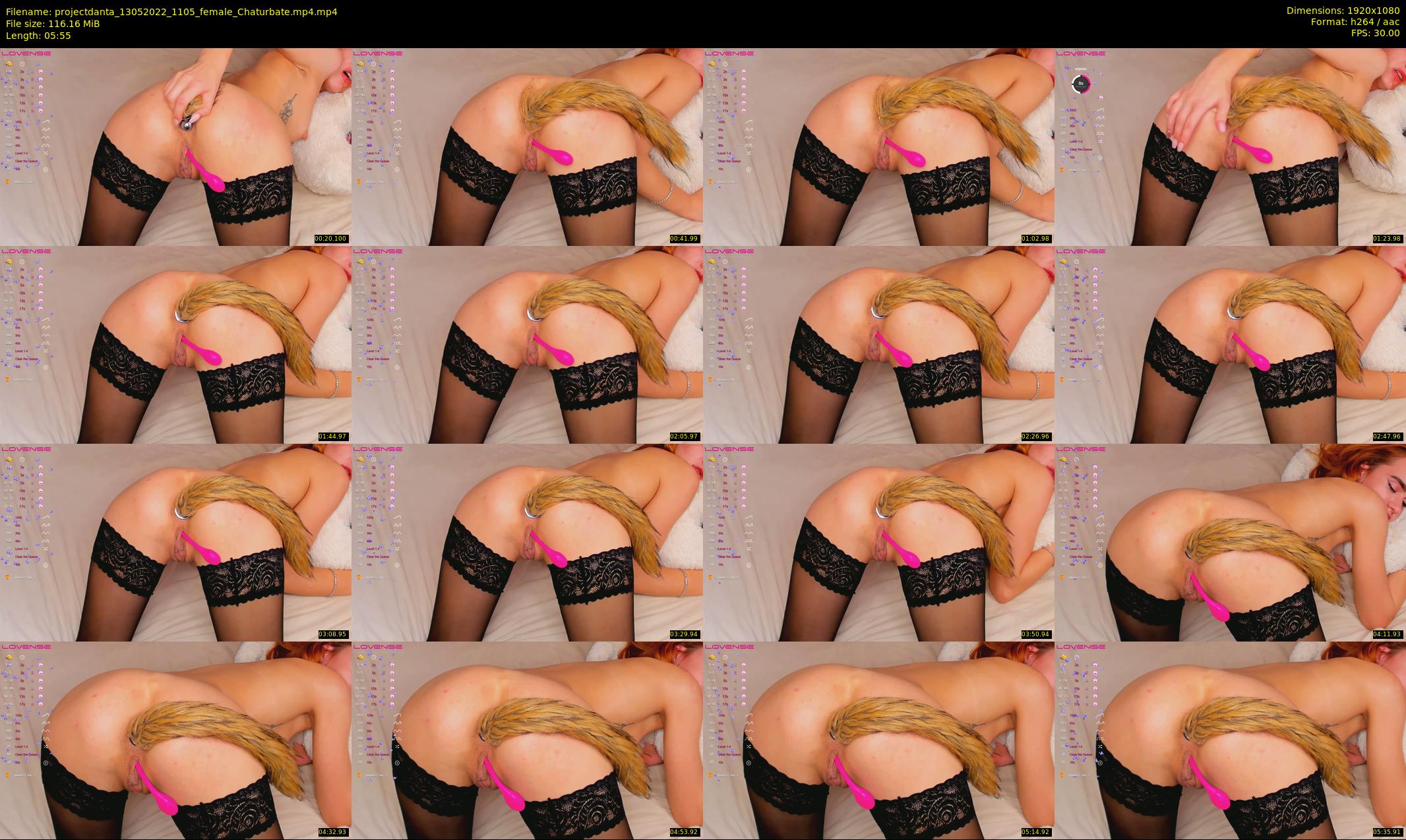 projectdanta — 6 minute Chaturbate female cam show recording, 1080p, May 13, 2022